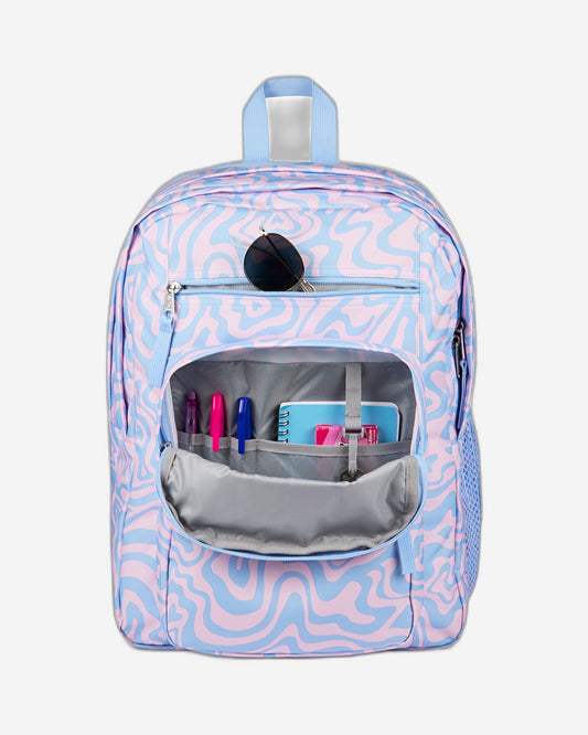 حقيبة ظهر كبيرة للكمبيوتر المحمول JanSport Big Student Upbeatgroovpink EK0A5BAH2Y51