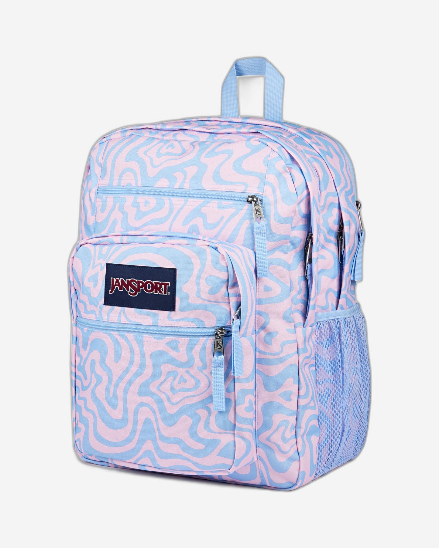 حقيبة ظهر كبيرة للكمبيوتر المحمول JanSport Big Student Upbeatgroovpink EK0A5BAH2Y51