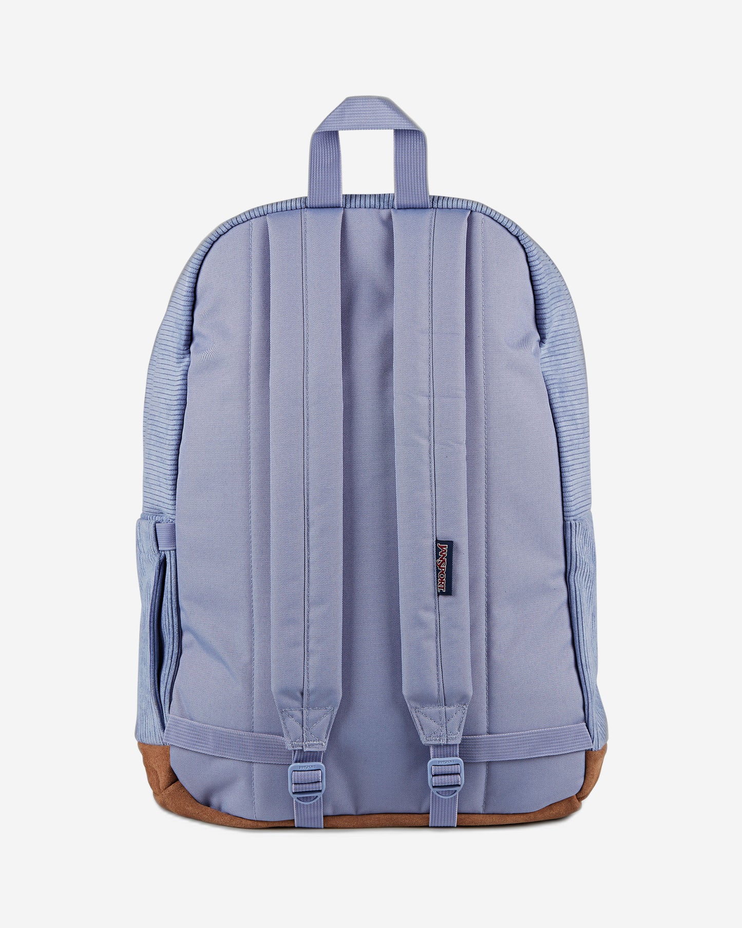 حقيبة ظهر كبيرة للكمبيوتر المحمول من JanSport Right Pack Expression، مصنوعة من حبل لافندر.