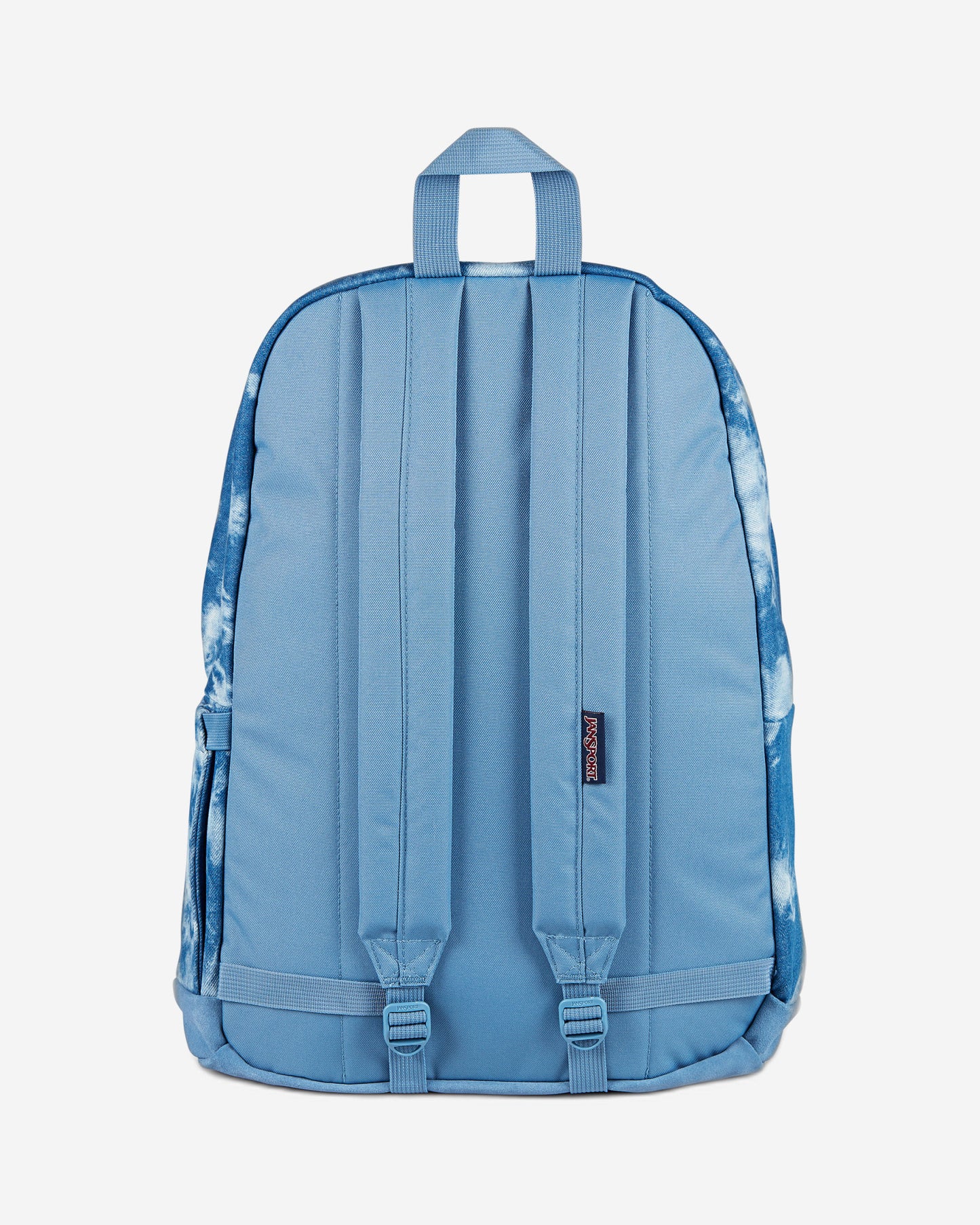 حقيبة ظهر JanSport Right Pack Expression كبيرة الحجم للكمبيوتر المحمول، مصنوعة من قماش الدنيم الأزرق الفاتح