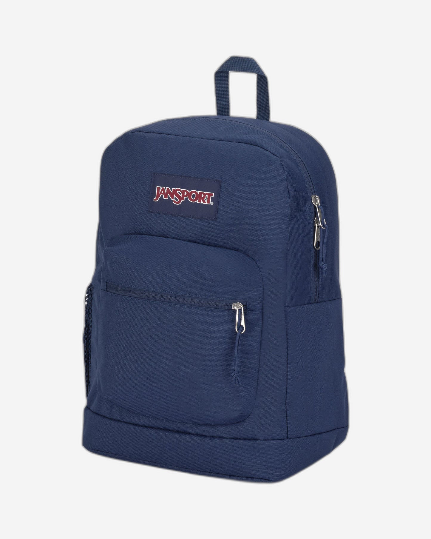حقيبة ظهر JanSport Cross Town Plus متوسطة الحجم للكمبيوتر المحمول باللون الأزرق الداكن EK0A5BLBN541