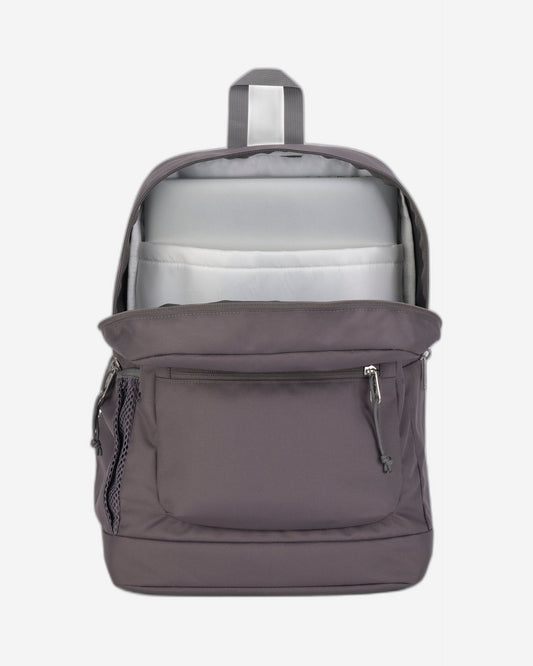 حقيبة ظهر JanSport Cross Town Plus متوسطة الحجم للكمبيوتر المحمول باللون الرمادي الجرافيتي EK0A5BLBN601