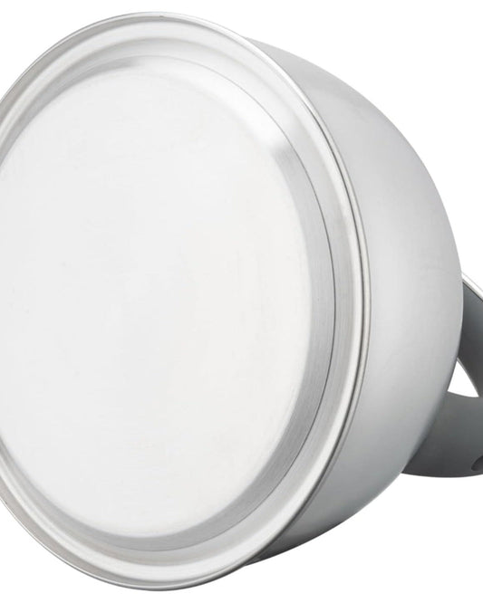 غلاية شاي صافرة من الفولاذ المقاوم للصدأ من كويزين آرت كال، سعة 3.0 لتر، فضية اللون، قاعدة كبسولة، مقبض ناعم الملمس من النايلون الرمادي، لمسة نهائية من الساتان، قاعدة متعددة الطبقات، مناسبة للاستخدام على جميع أسطح المواقد