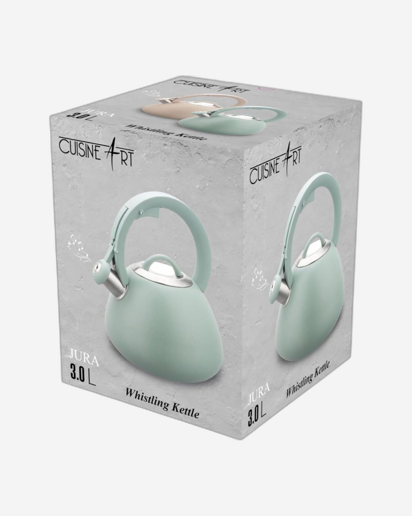 غلاية شاي كويزين آرت جورا 3 لتر أخضر