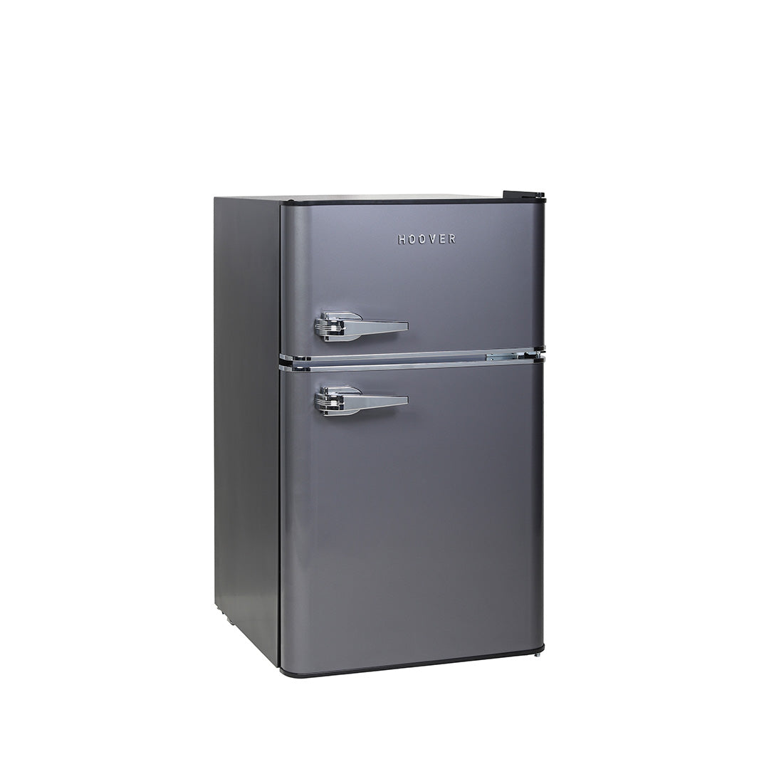 ثلاجة هوفر سعة 121 لتر بتصميم كلاسيكي مع فريزر علوي