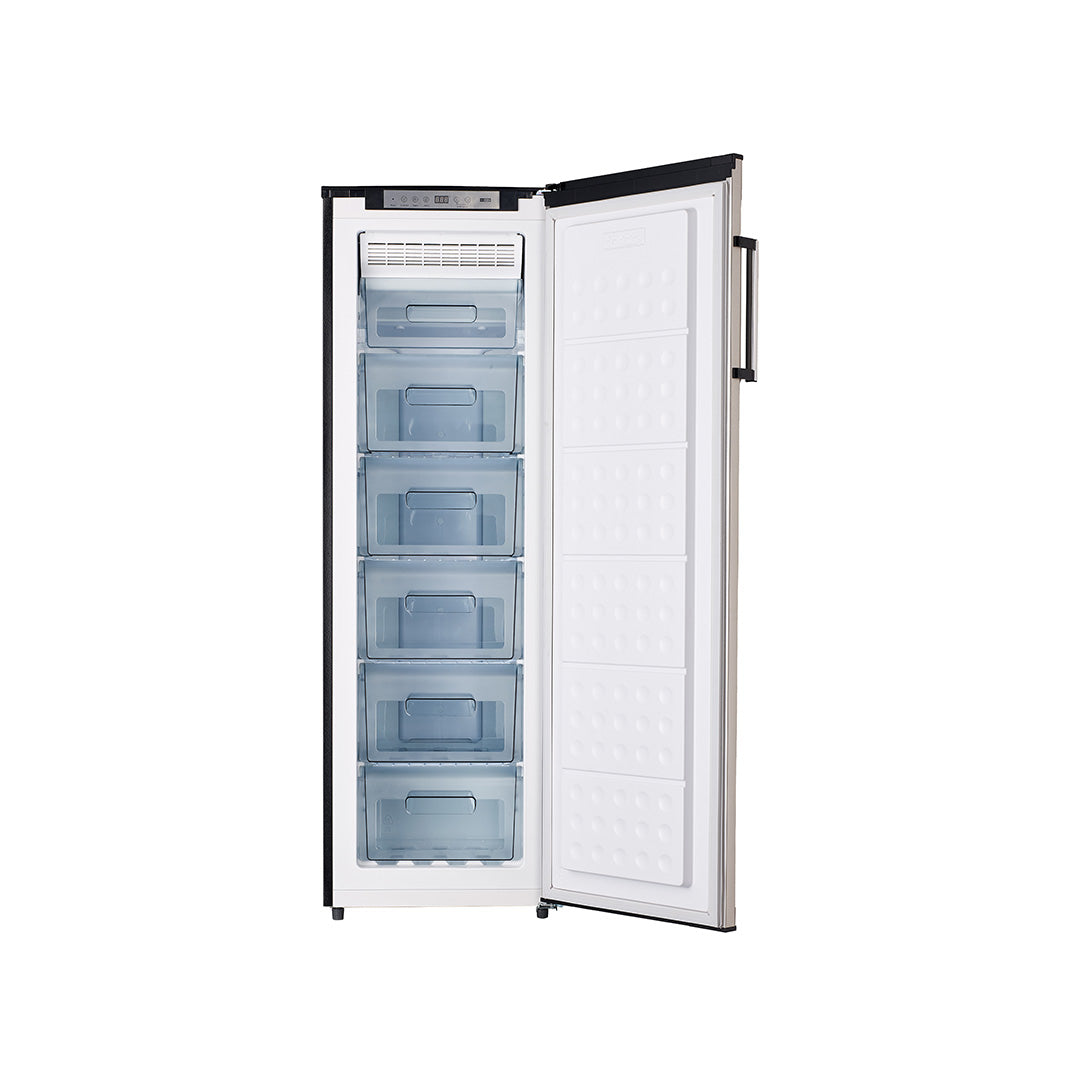 فريزر هوفر رأسي سعة 245 لترًا بتصميم مانع للتجمد