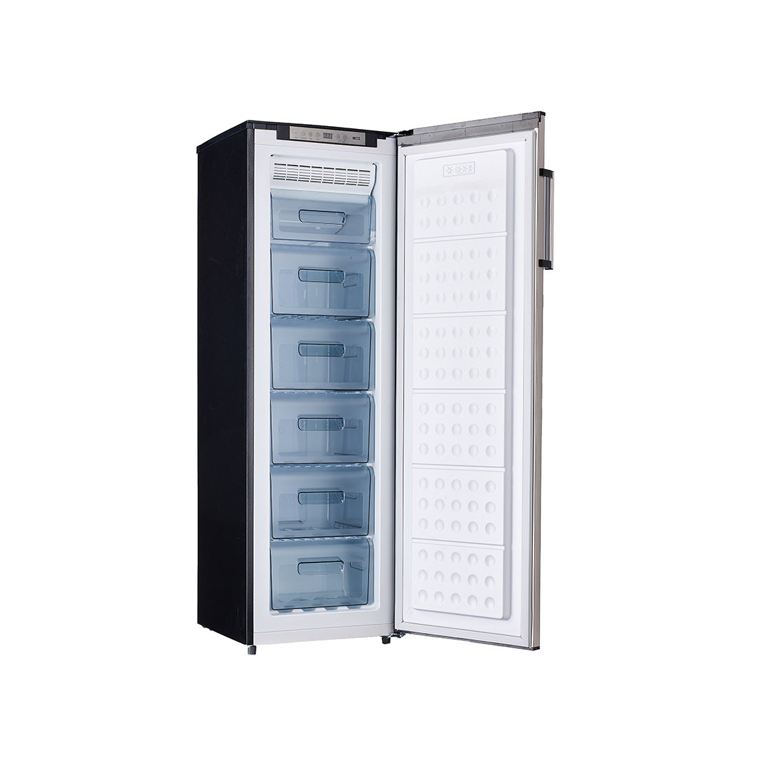 فريزر هوفر رأسي سعة 245 لترًا بتصميم مانع للتجمد