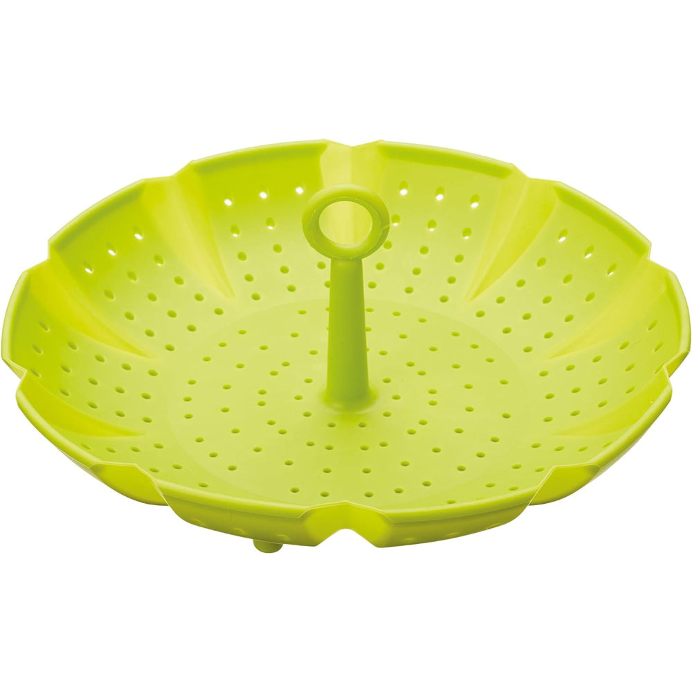 HE STEAMING BASKET 24CM SILICONE