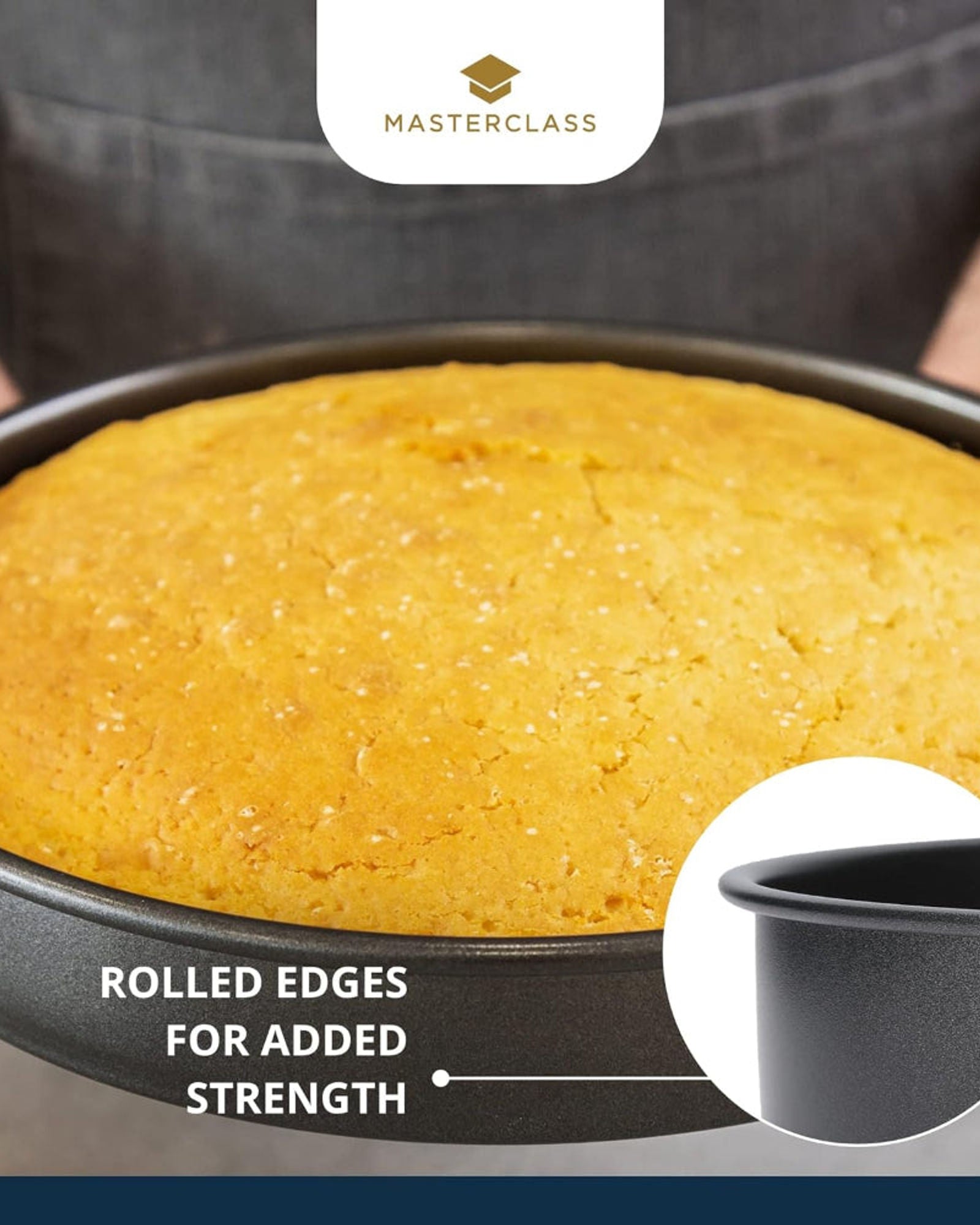 صينية ساندويتش دائرية من ماك إتش بي مقاس 20 سم غير لاصقة