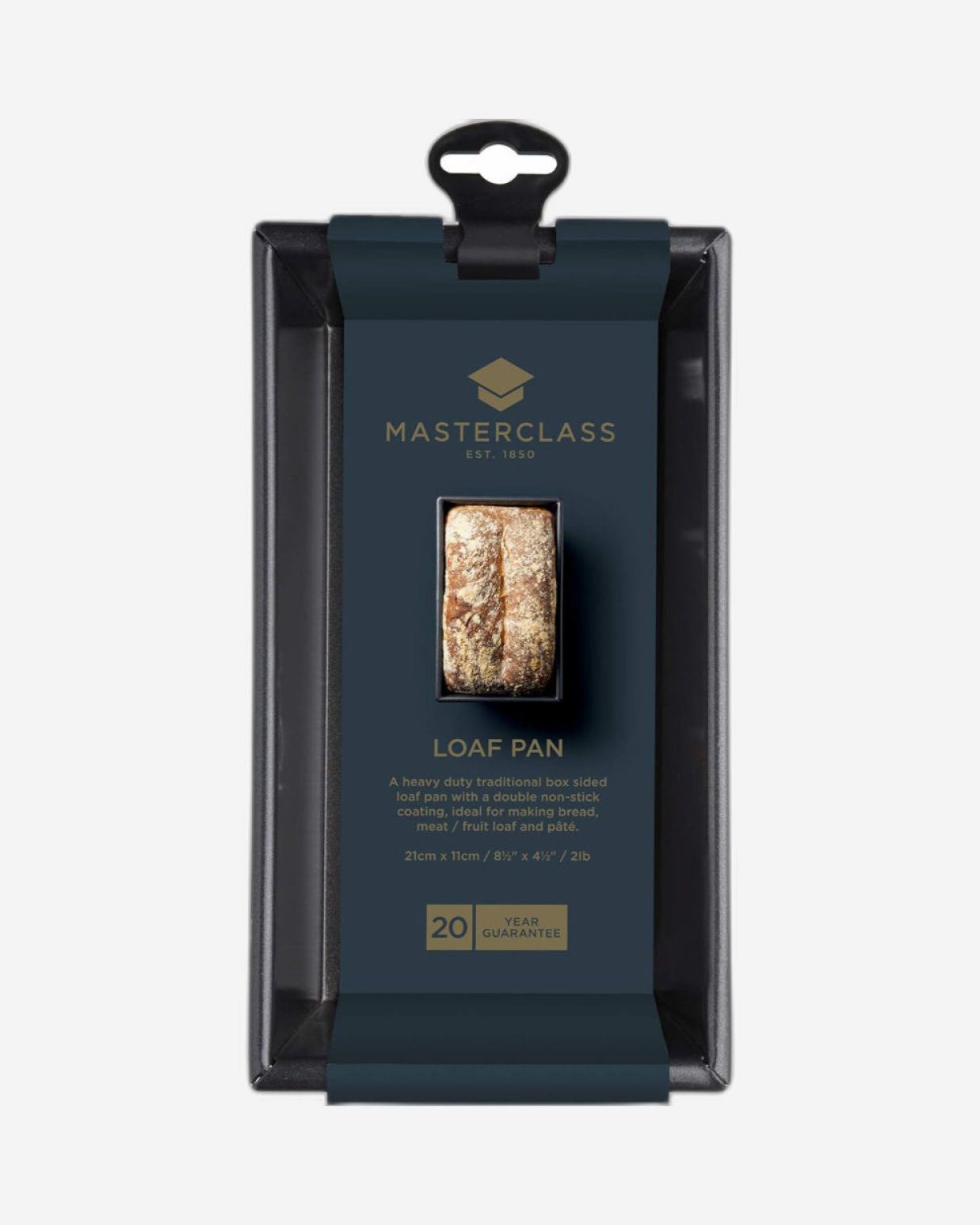 قالب خبز ماك إتش بي 21×11 سم، 2 رطل، غير لاصق