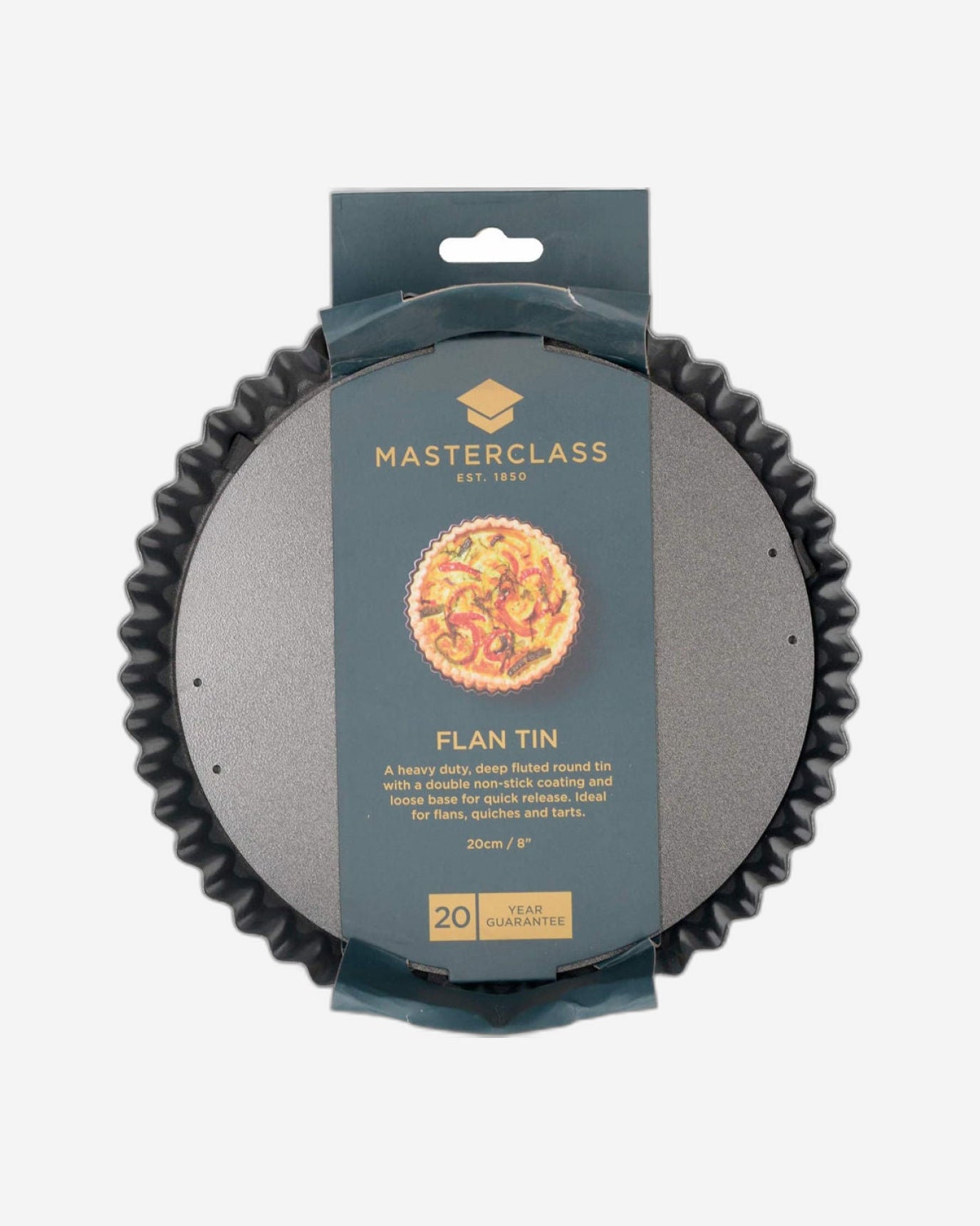 صينية كيش ماك اتش بي غير لاصقة مقاس 20 سم