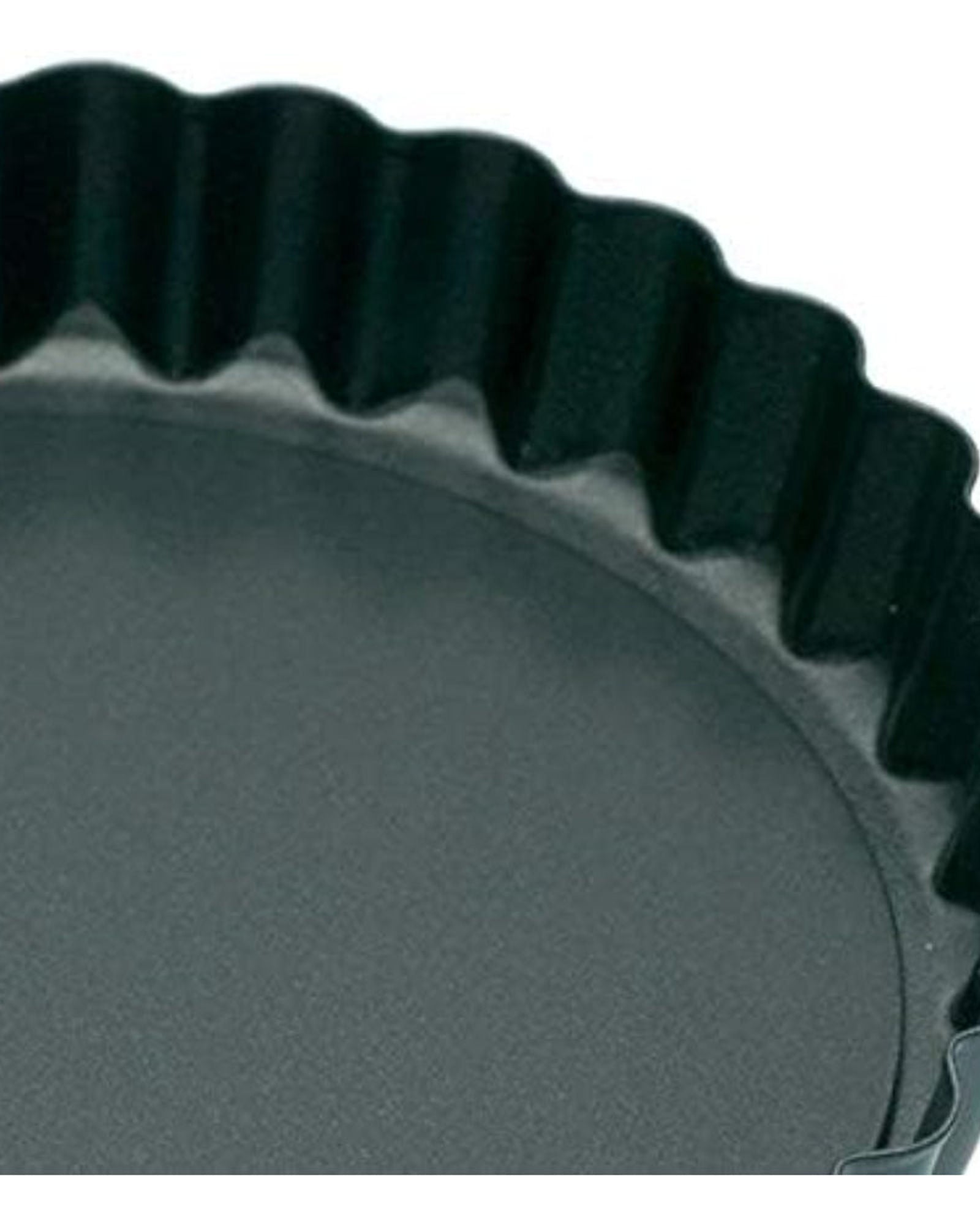 مجموعة قوالب كيك فلان/تارت صغيرة من كي سي، 4 قطع غير لاصقة