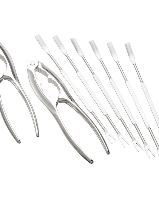 مجموعة مأكولات بحرية من الفولاذ المقاوم للصدأ من كيه سي