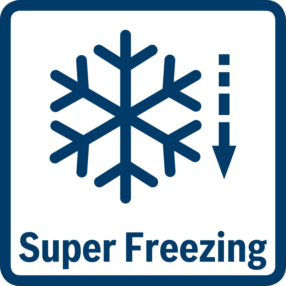 ثلاجة بوش من السلسلة 4 ذات الفريزر السفلي