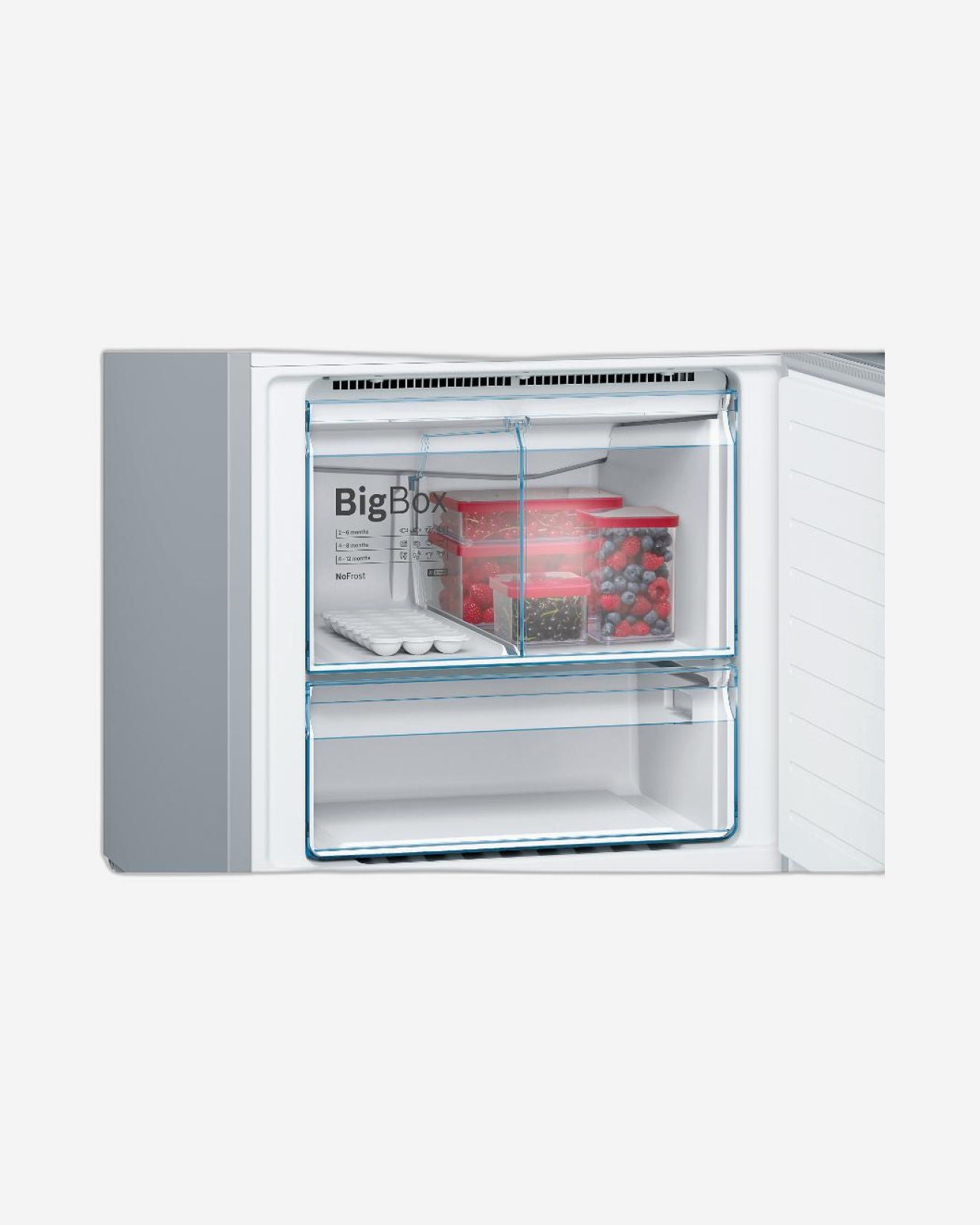 ثلاجة بوش سلسلة 6 ذات الفريزر السفلي