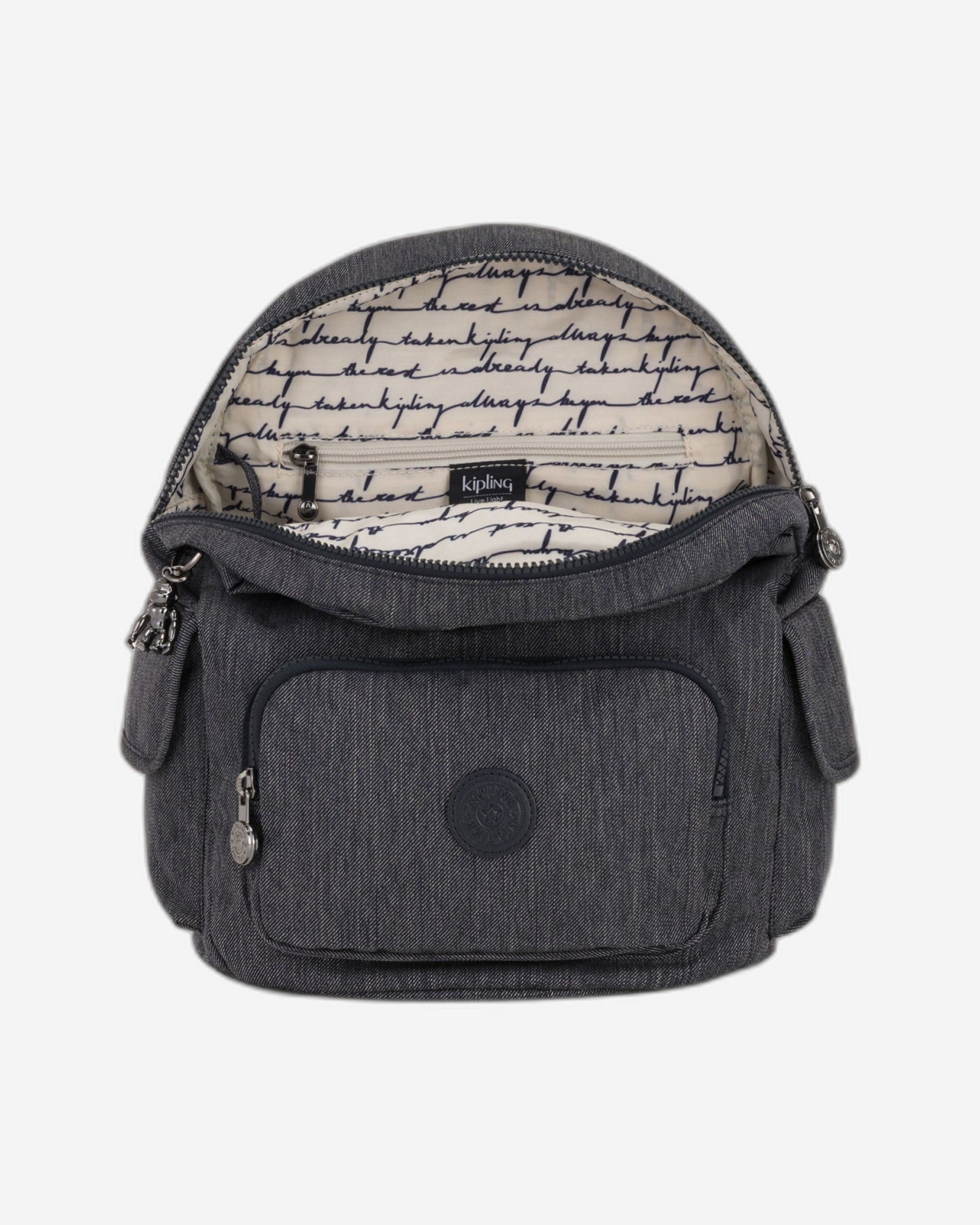 حقيبة ظهر Kipling City Pack S Active Denim صغيرة C2I3594-25E
