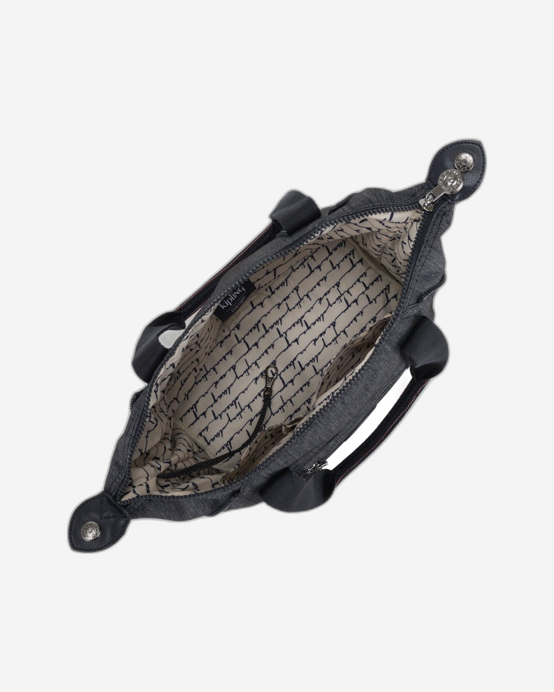 حقيبة يد صغيرة من قماش الدنيم النشط من كيبلينج آرت C2I4746-25E