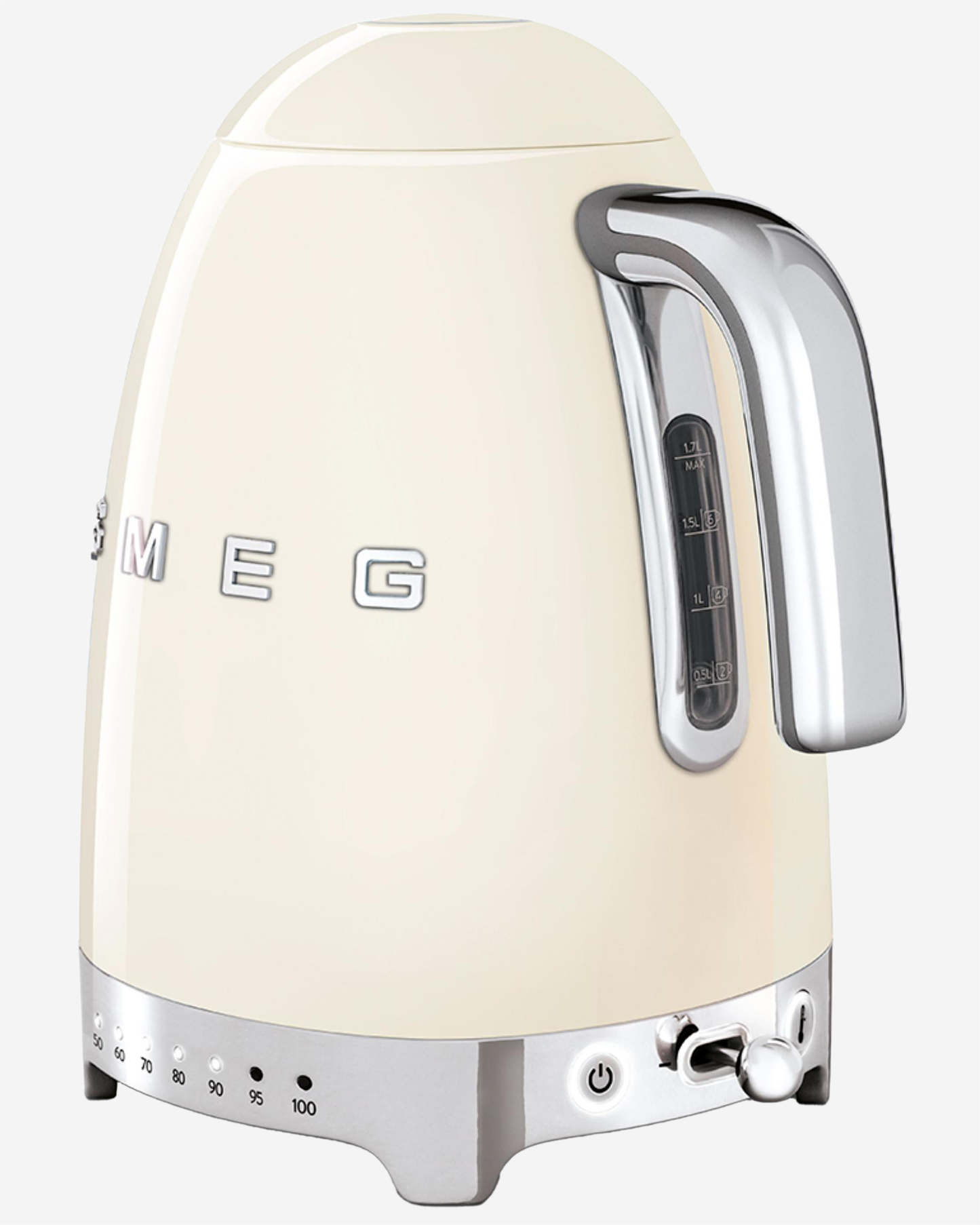 Smeg Variable Temperature Kettle Cream