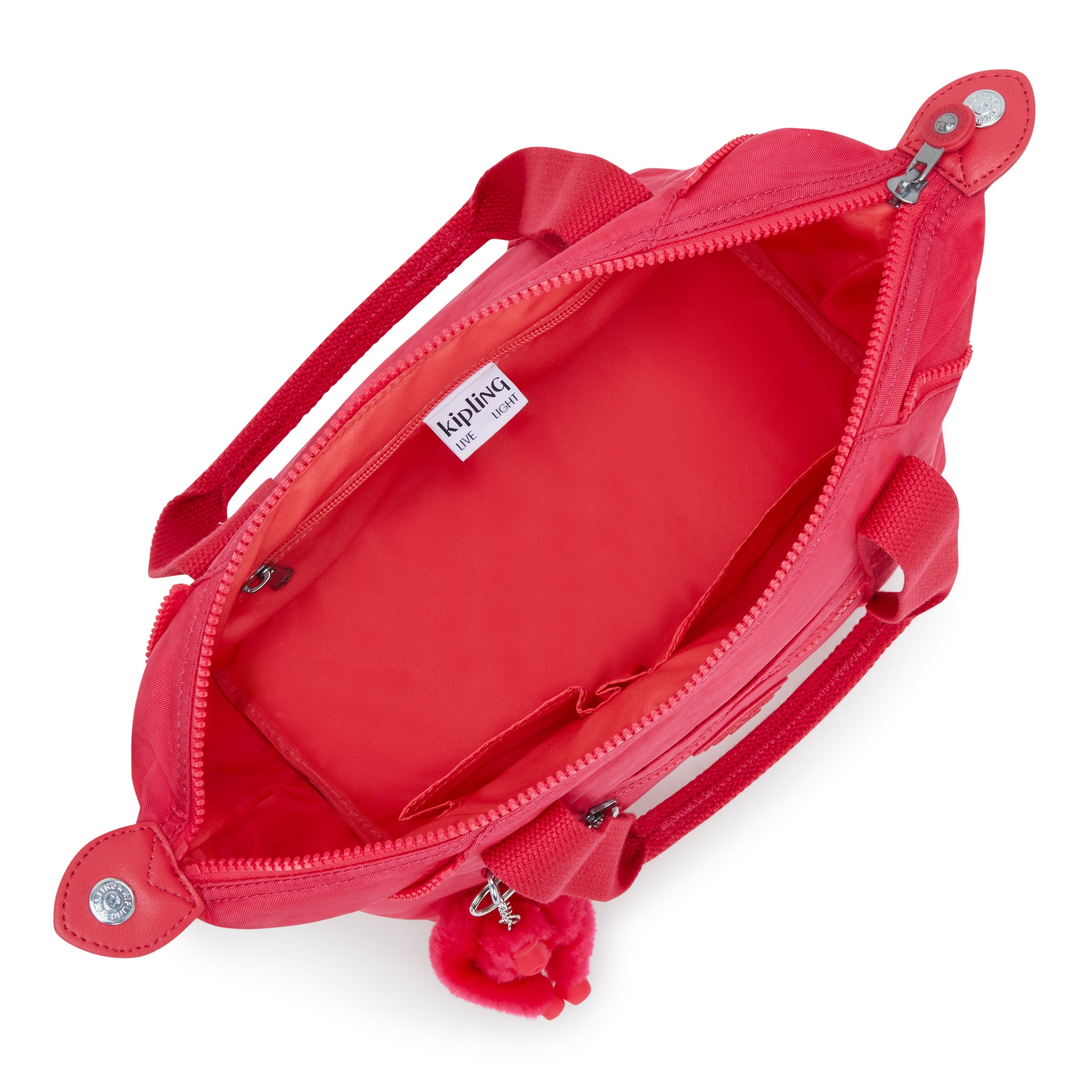 حقيبة يد صغيرة Kipling Art Mini Resort باللون الوردي 01327-1BN
