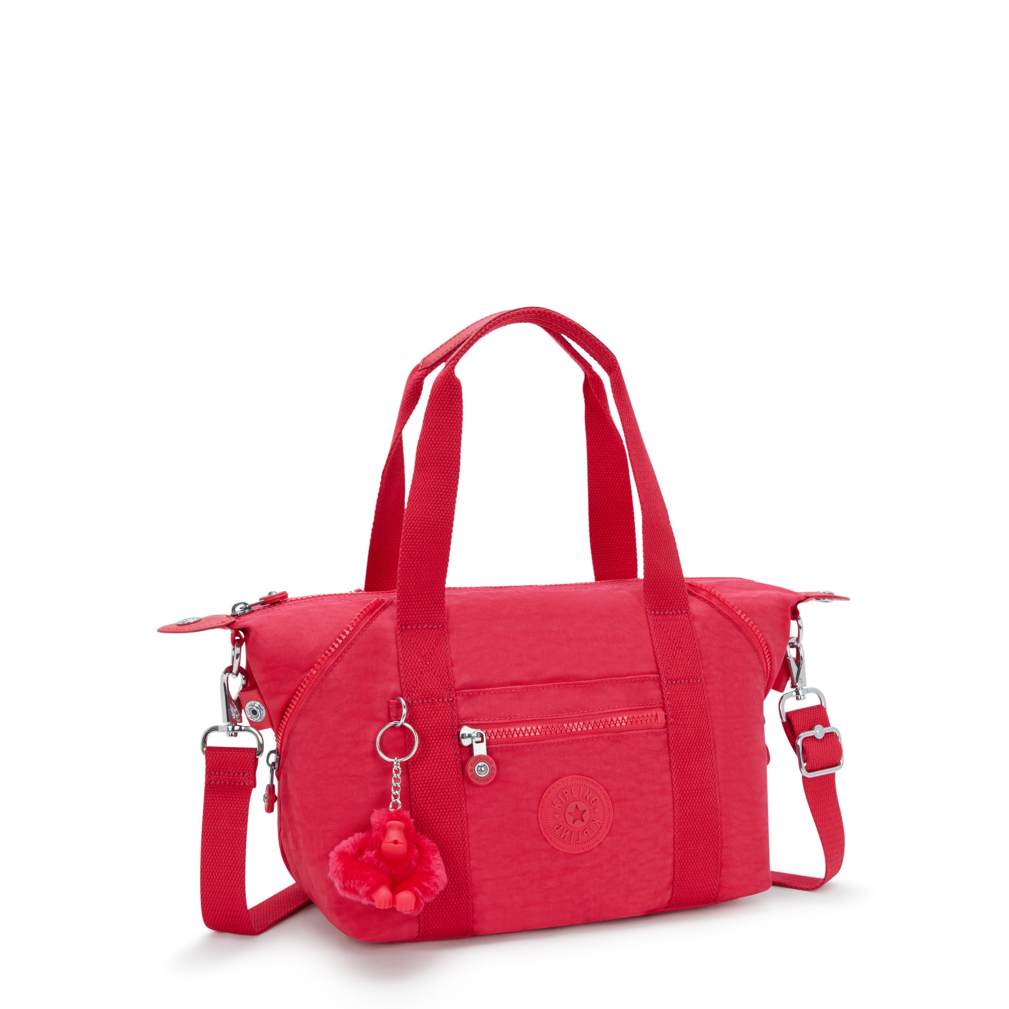 حقيبة يد صغيرة Kipling Art Mini Resort باللون الوردي 01327-1BN