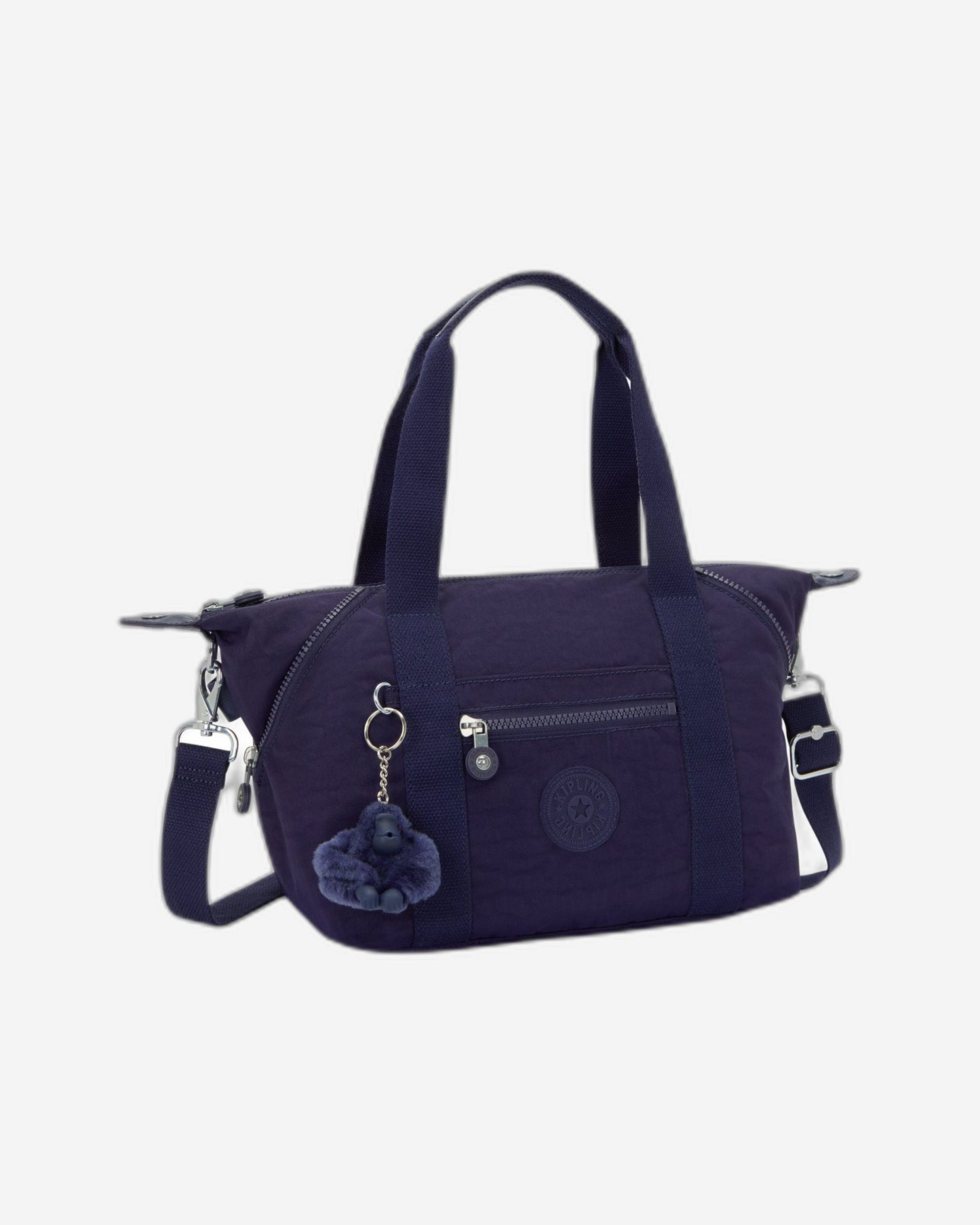 حقيبة يد صغيرة Kipling Art Mini باللون الأزرق المقمر (مع حزام كتف قابل للإزالة) 01327-4GA