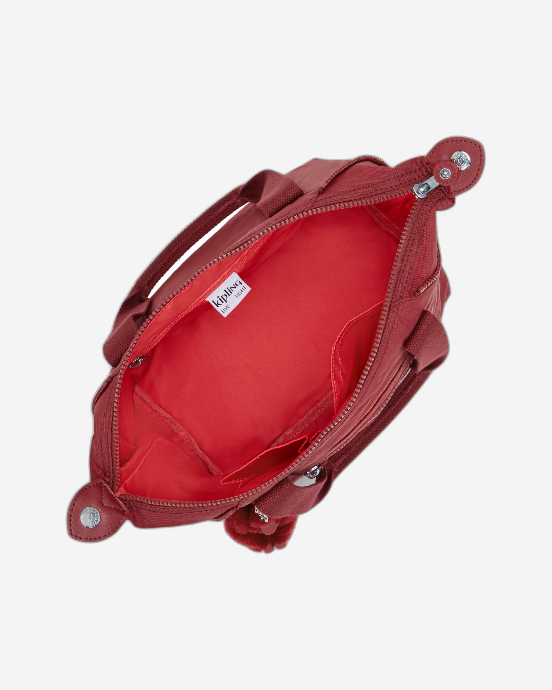حقيبة يد كيبلينج آرت ميني فانكي حمراء صغيرة 01327-4SS