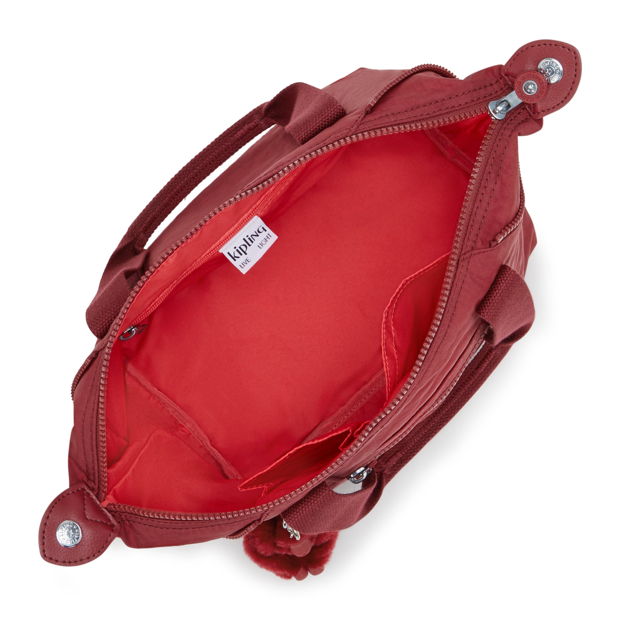 حقيبة يد كيبلينج آرت ميني فانكي حمراء صغيرة 01327-4SS
