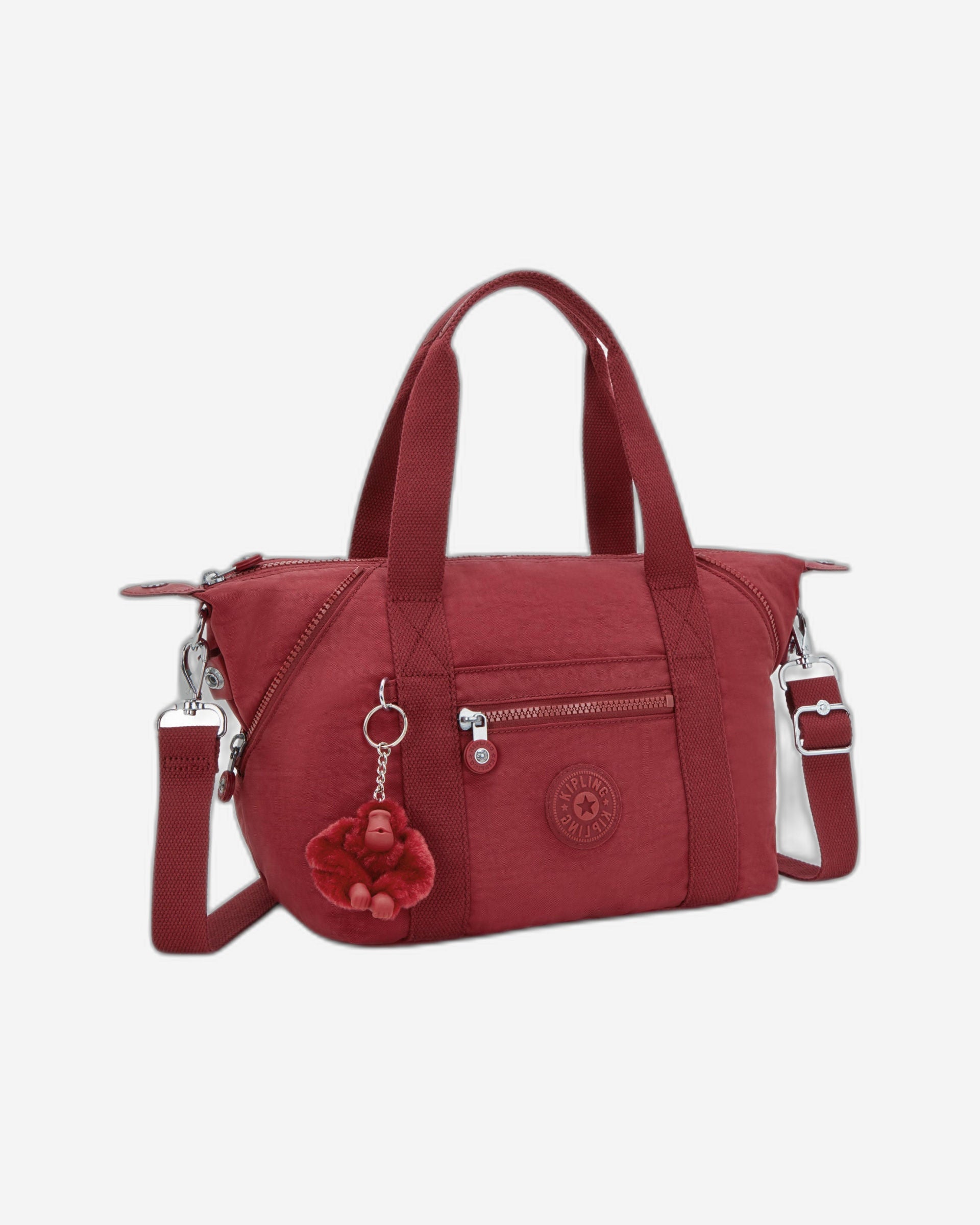 حقيبة يد كيبلينج آرت ميني فانكي حمراء صغيرة 01327-4SS