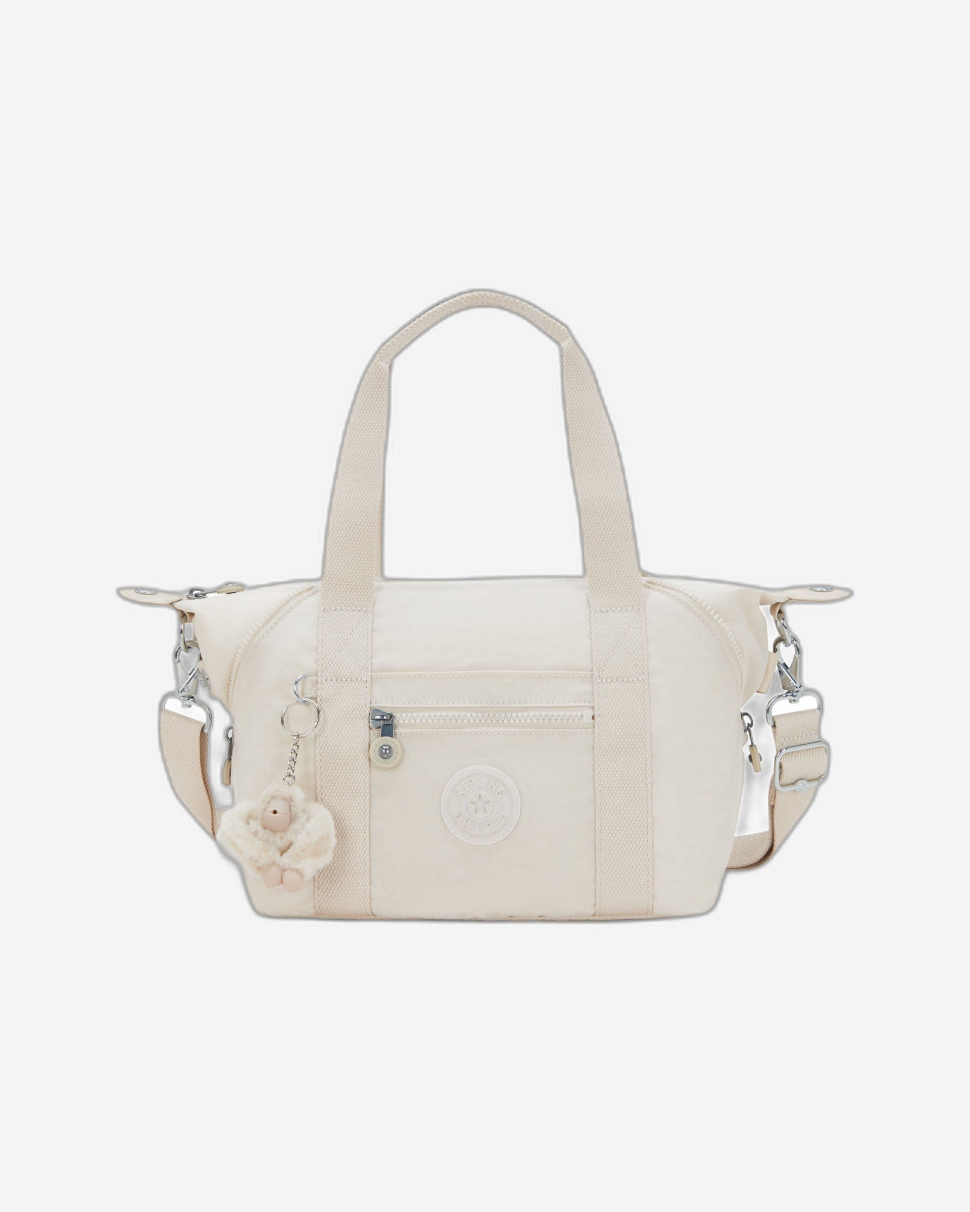 حقيبة يد كيبلينج آرت ميني هايدواي صغيرة بيج 01327-7JR