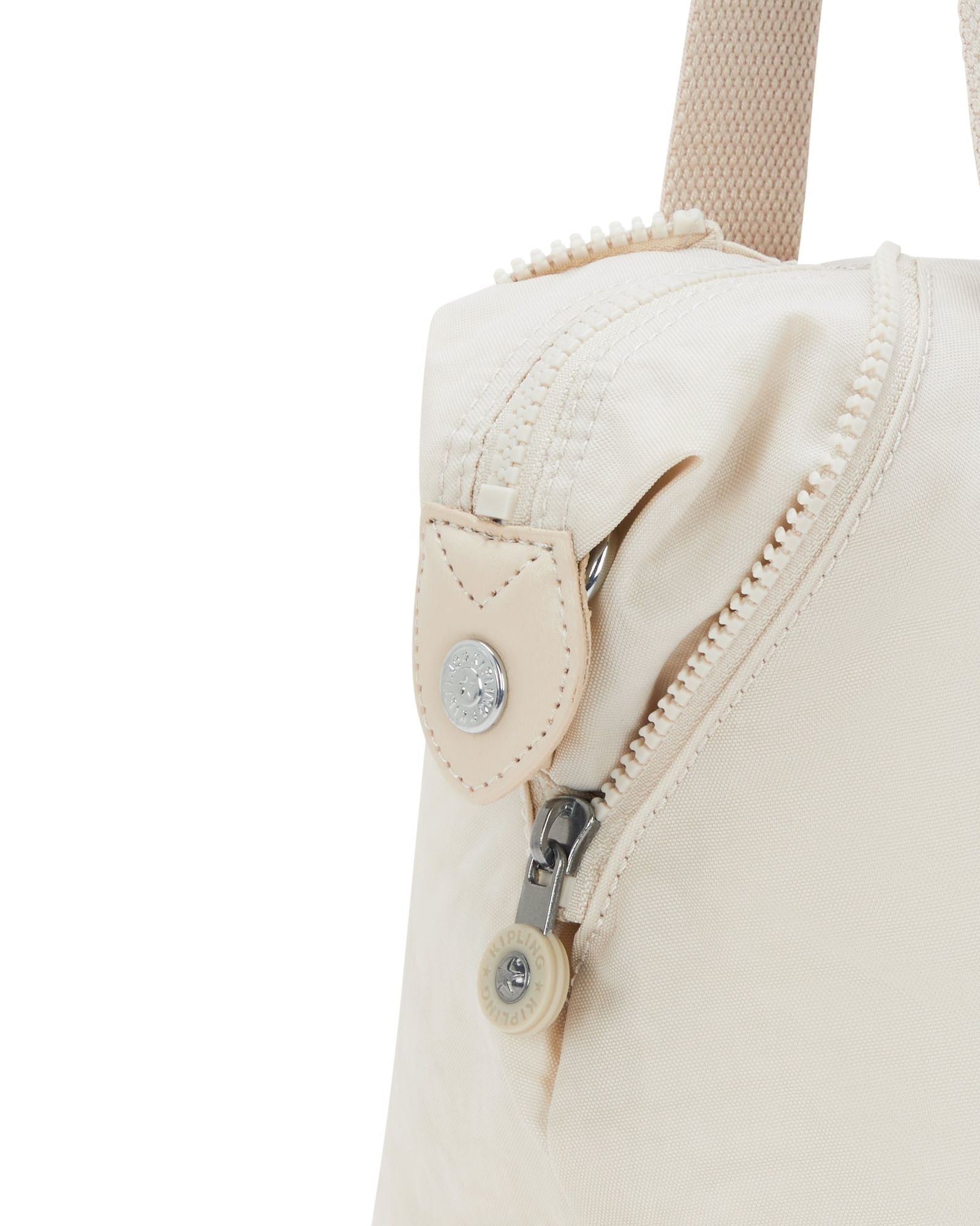 حقيبة يد كيبلينج آرت ميني هايدواي صغيرة بيج 01327-7JR