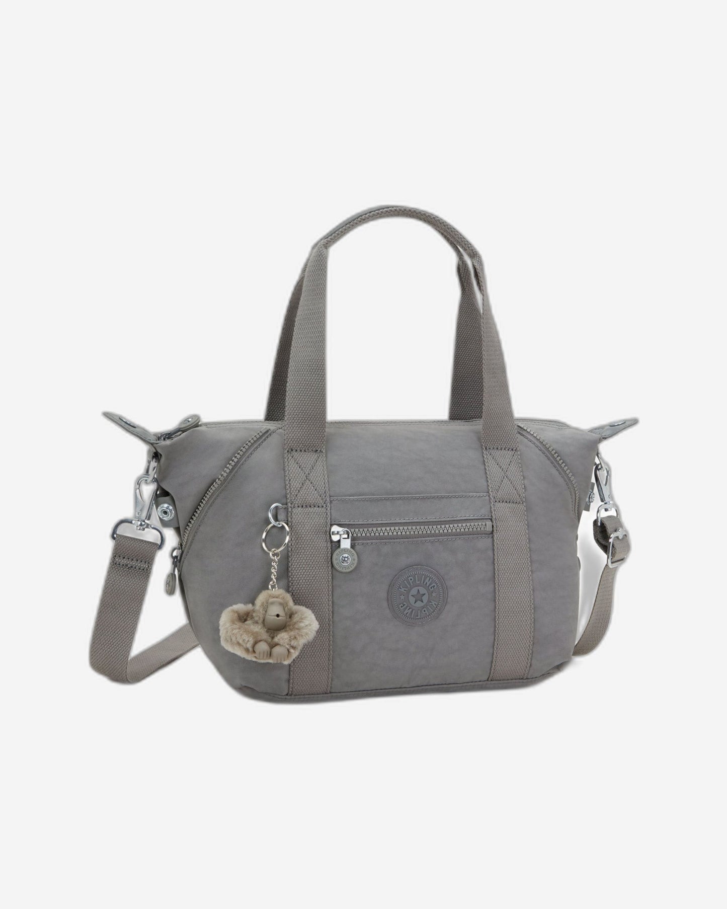 حقيبة يد صغيرة Kipling Art Mini Inviting Grey (مع حزام كتف قابل للإزالة) 01327-8DH