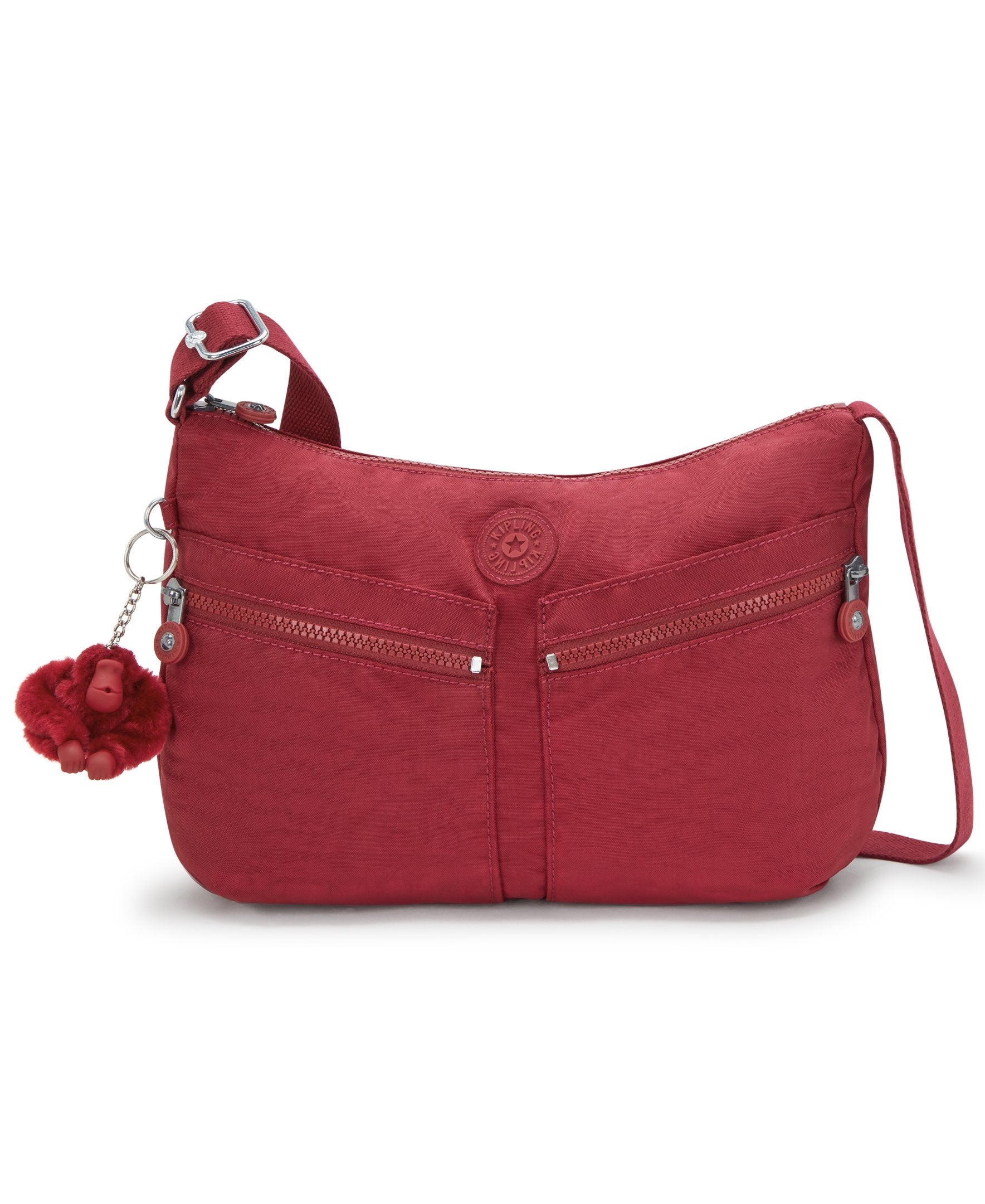 Kipling Izellah Funky Red Medium Crossbody Bag 02144-4SS