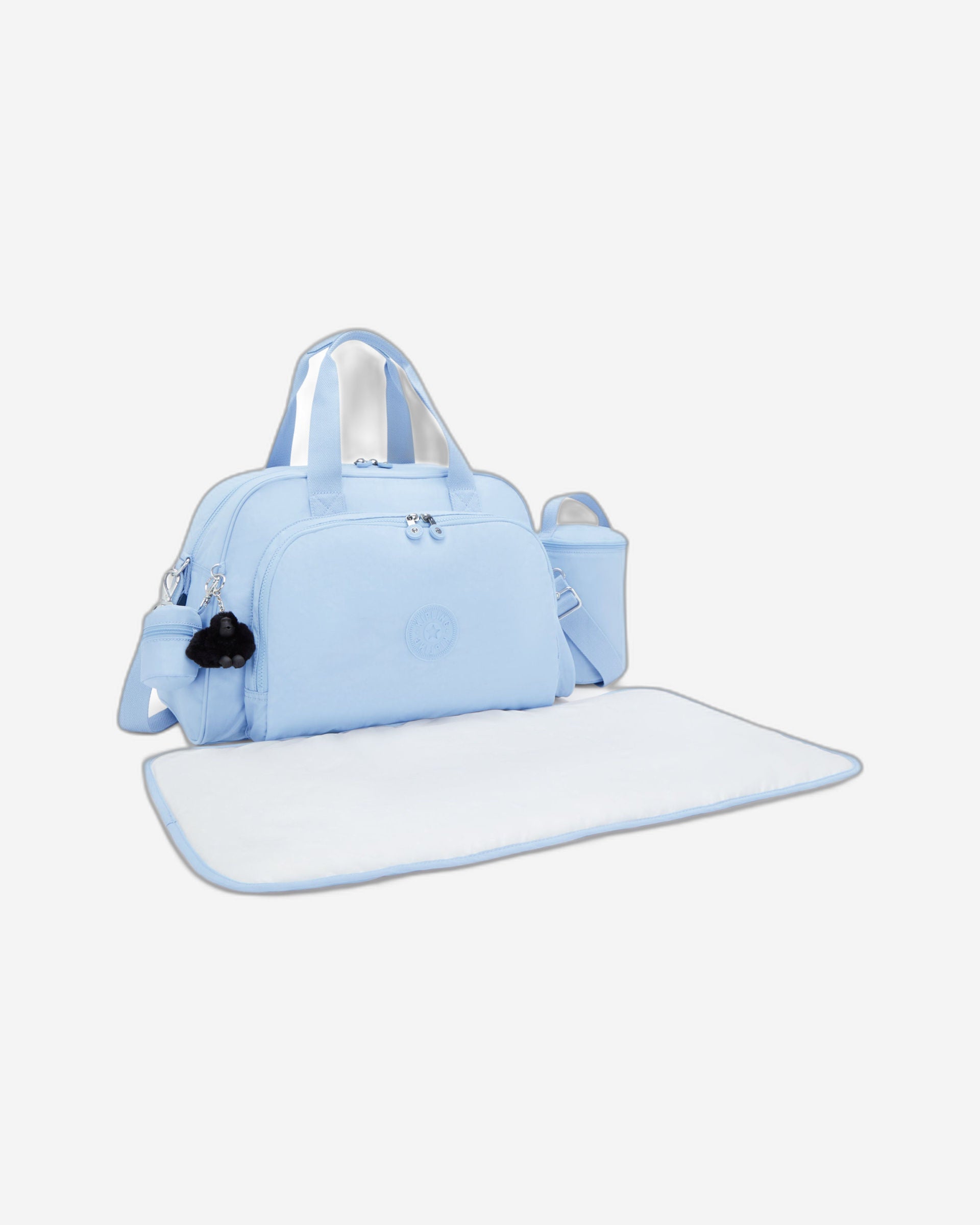 حقيبة أطفال كبيرة من كيبلينج كاماما بلون أزرق سماوي غائم 10153-2DS