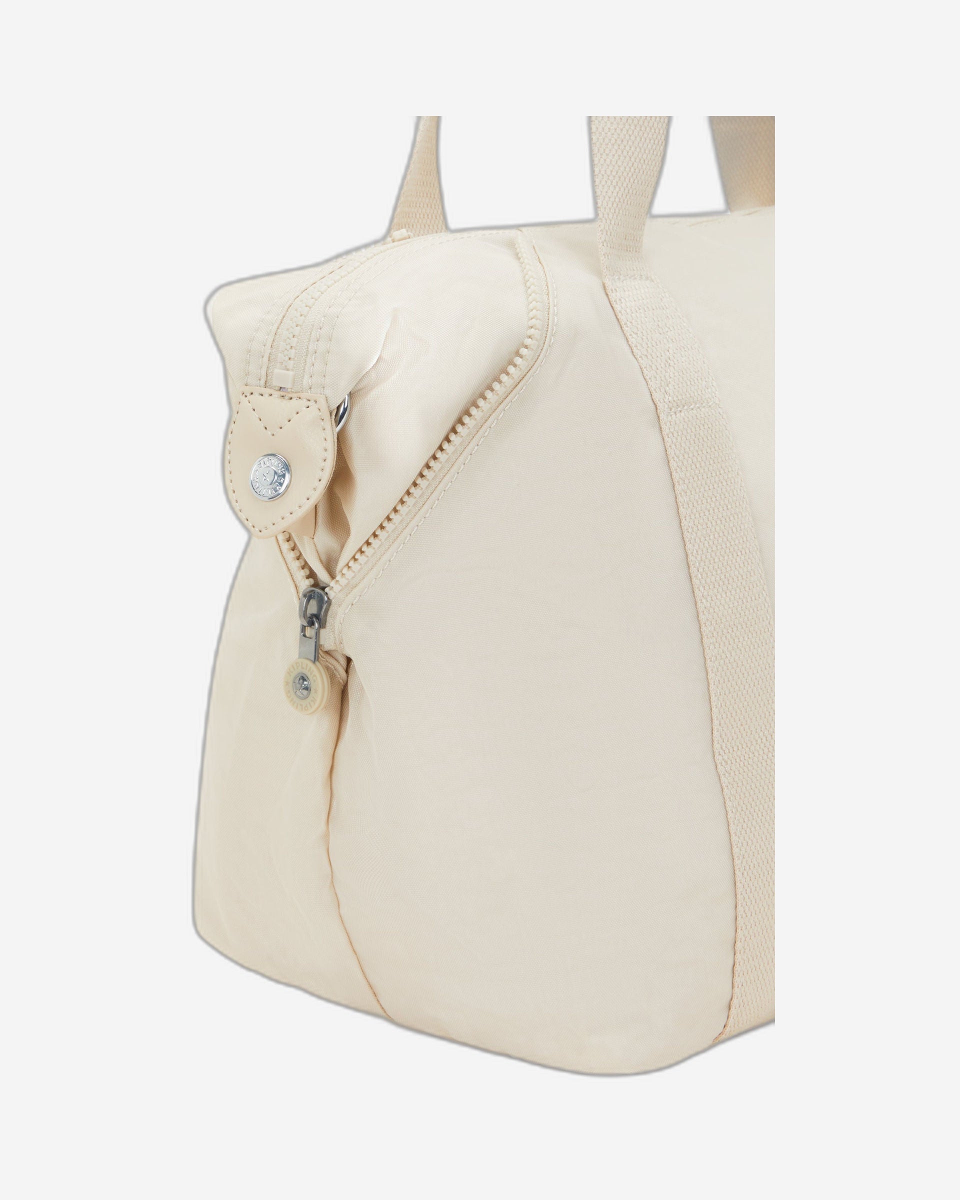 حقيبة كيبلينج آرت هايدواي متوسطة الحجم باللون البيج 10619-7JR