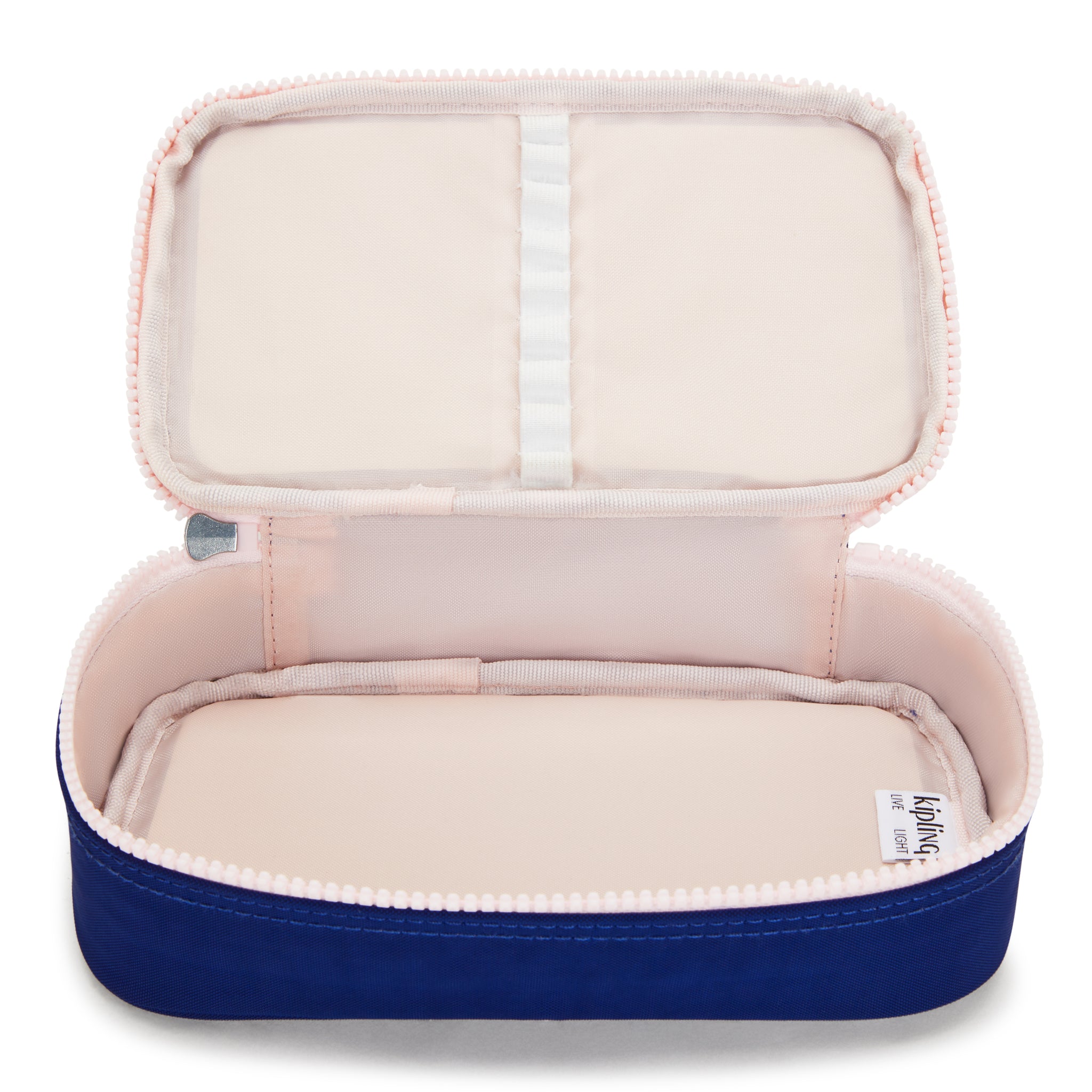 حافظة أقلام كيبلينج الشمسية متوسطة الحجم 50 قلمًا باللون الأزرق البحري C C210999-AF9