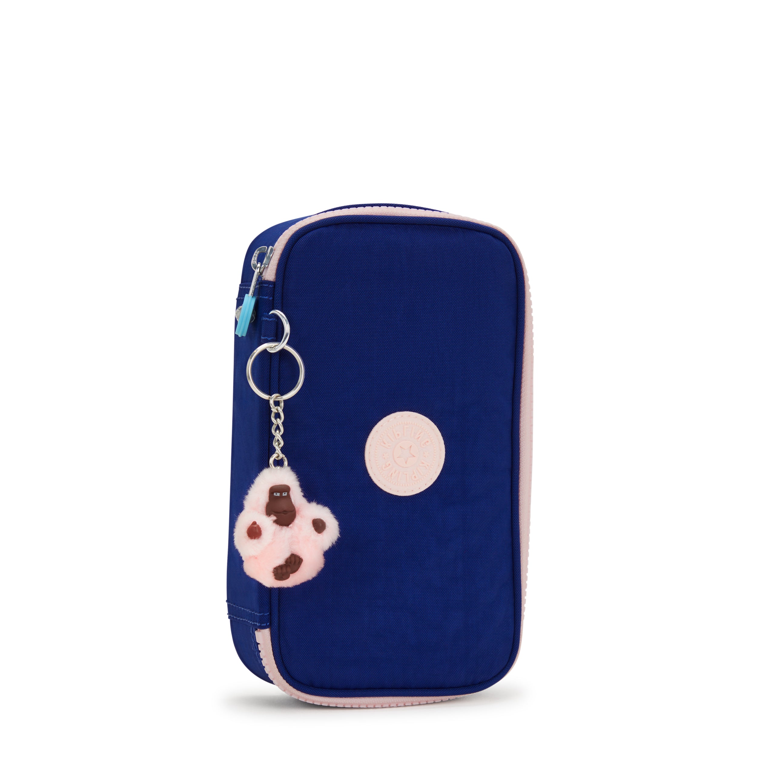 حافظة أقلام كيبلينج الشمسية متوسطة الحجم 50 قلمًا باللون الأزرق البحري C C210999-AF9