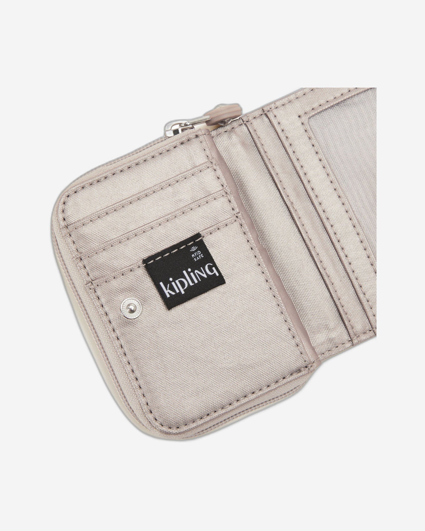 محفظة كيبلينج توبس المعدنية المتوهجة الصغيرة C213215-48I