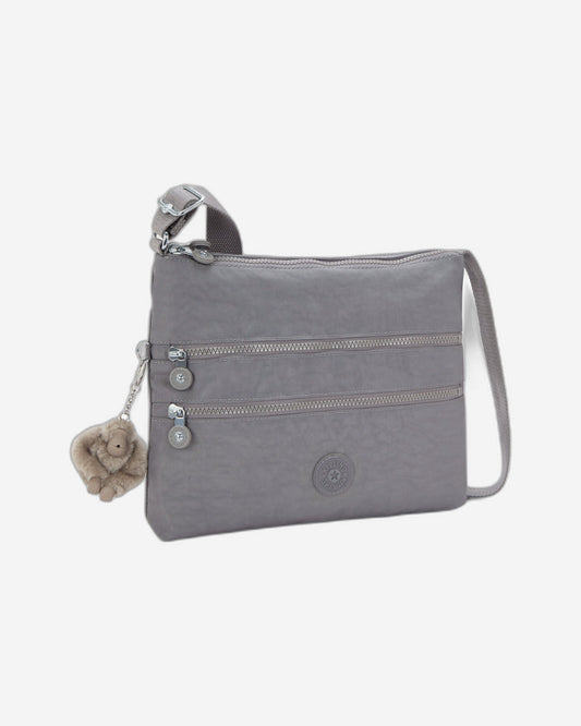 حقيبة كتف Kipling Alvar Inviting Grey متوسطة الحجم 13335-8DH