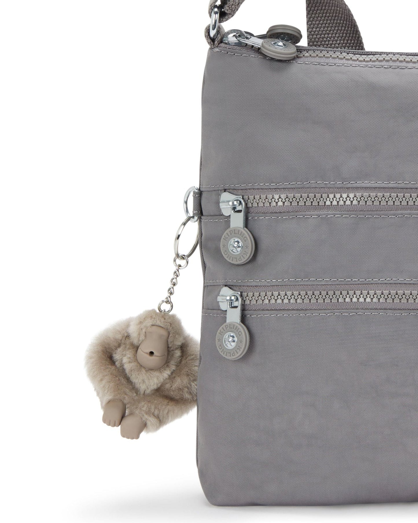 حقيبة كتف Kipling Alvar Inviting Grey متوسطة الحجم 13335-8DH