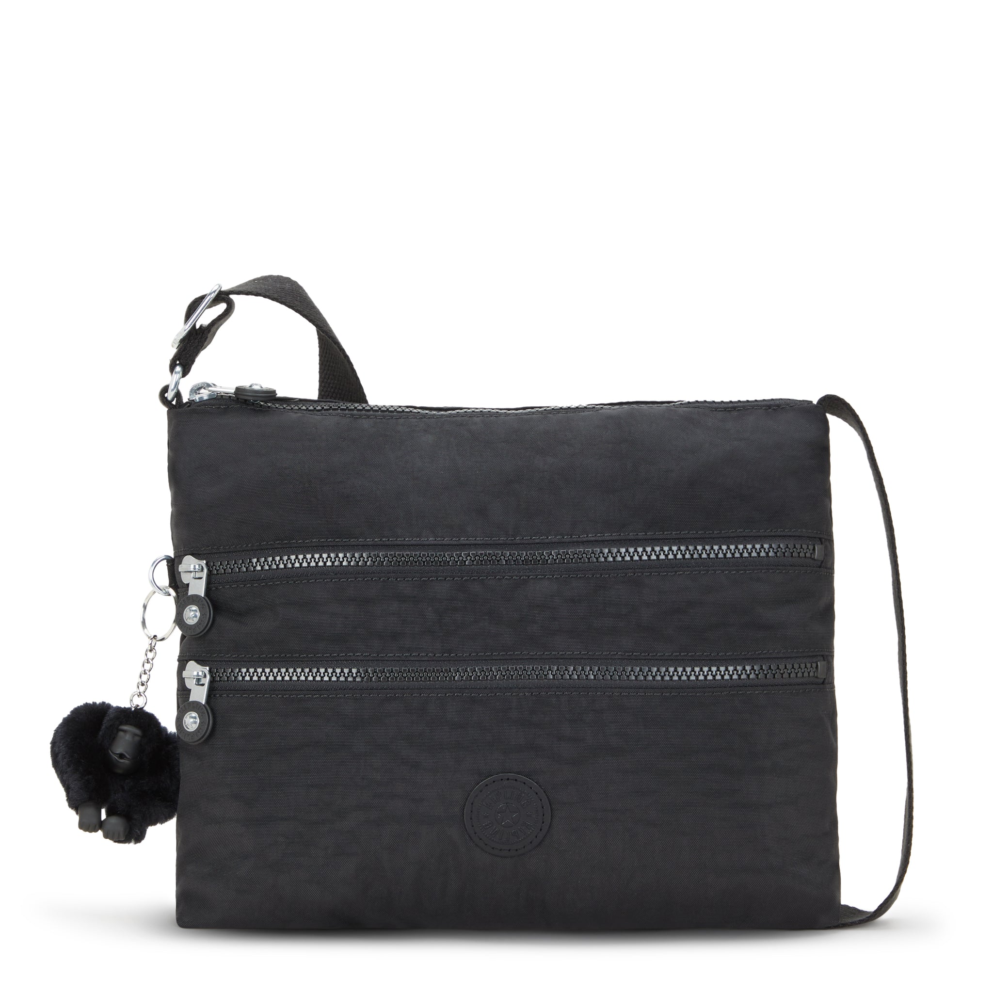 Kipling Alvar Black Noir Medium Crossbody Bag C213335-P39