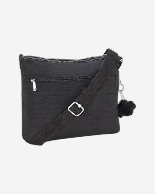 حقيبة كتف متوسطة الحجم من كيبلينج ألفار بلاك نوار C213335-P39