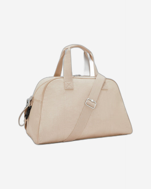 حقيبة أطفال كبيرة من كيبلينج كاماما بلون بيج لامع (مع حصيرة تغيير الحفاضات) 13556-5DV