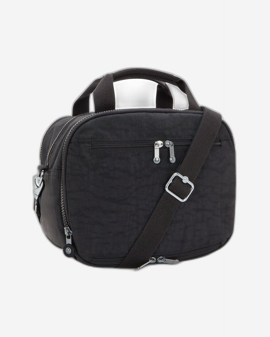 حقيبة أدوات الزينة الكبيرة Kipling Palmbeach Black Noir مع جراب عربة C213860-P39