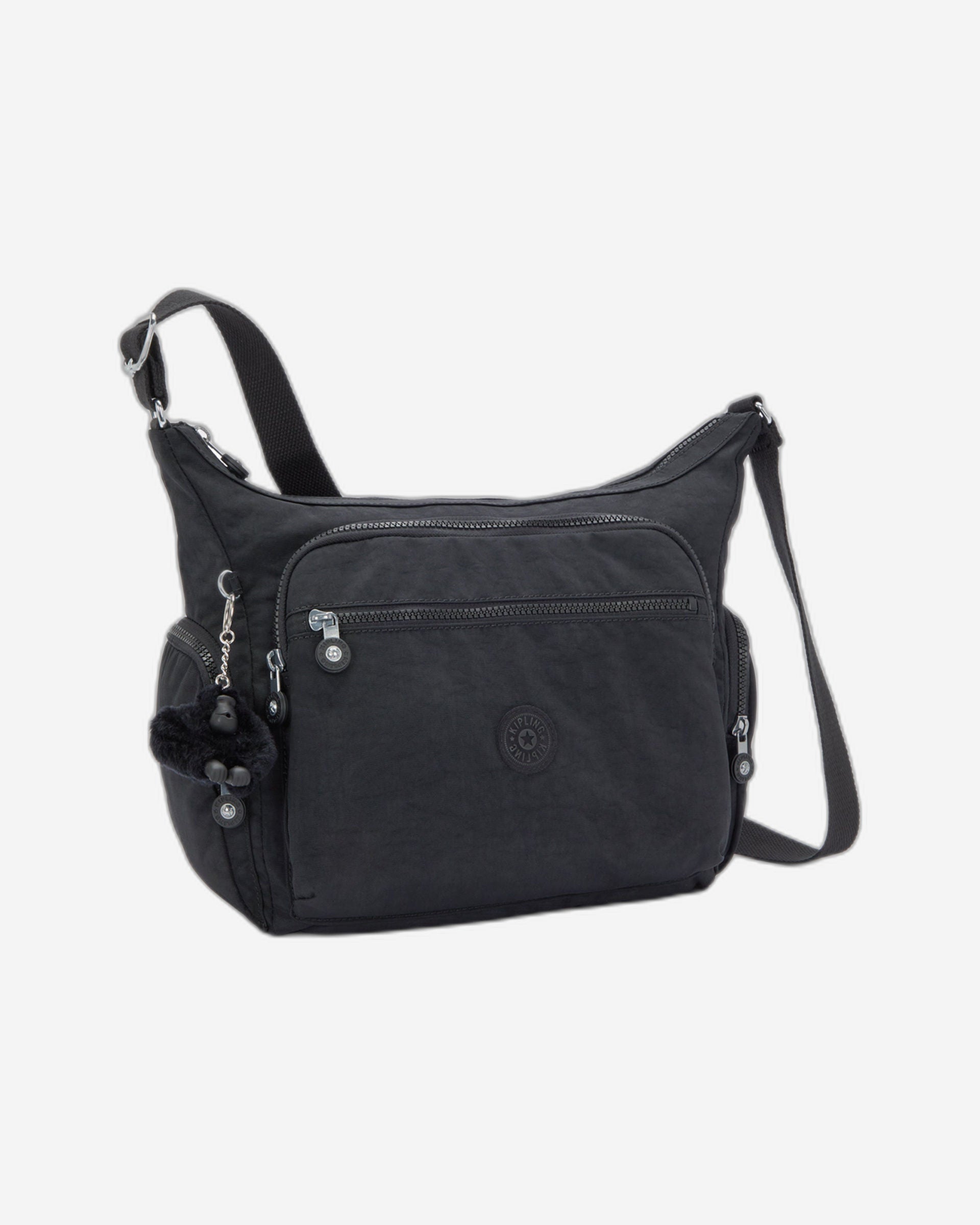 حقيبة كيبلينج غابي سوداء متوسطة الحجم C215255-P39