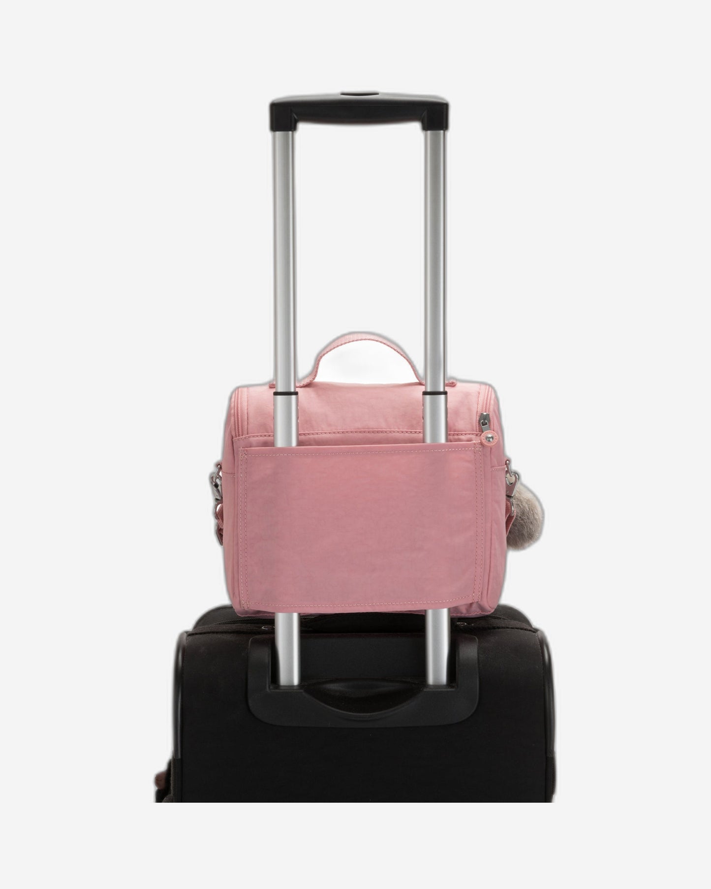 حقيبة غداء كبيرة من كيبلينج نيو كيشيرو برايدال روز مع جراب عربة C215289-46Y