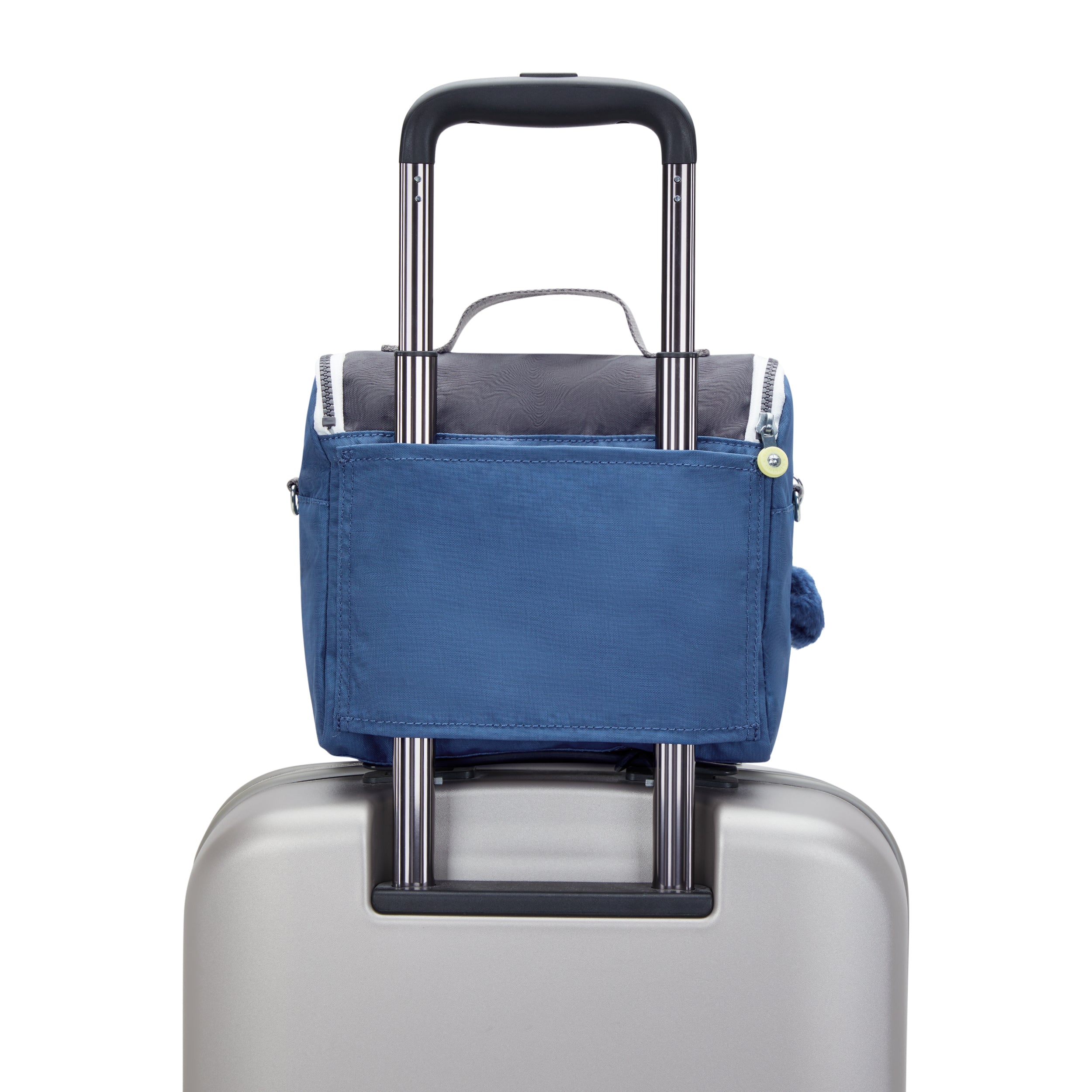 حقيبة غداء كيبلينج نيو كيشيرو فانتسي بلو كبيرة مع جراب عربة C215289-8FB