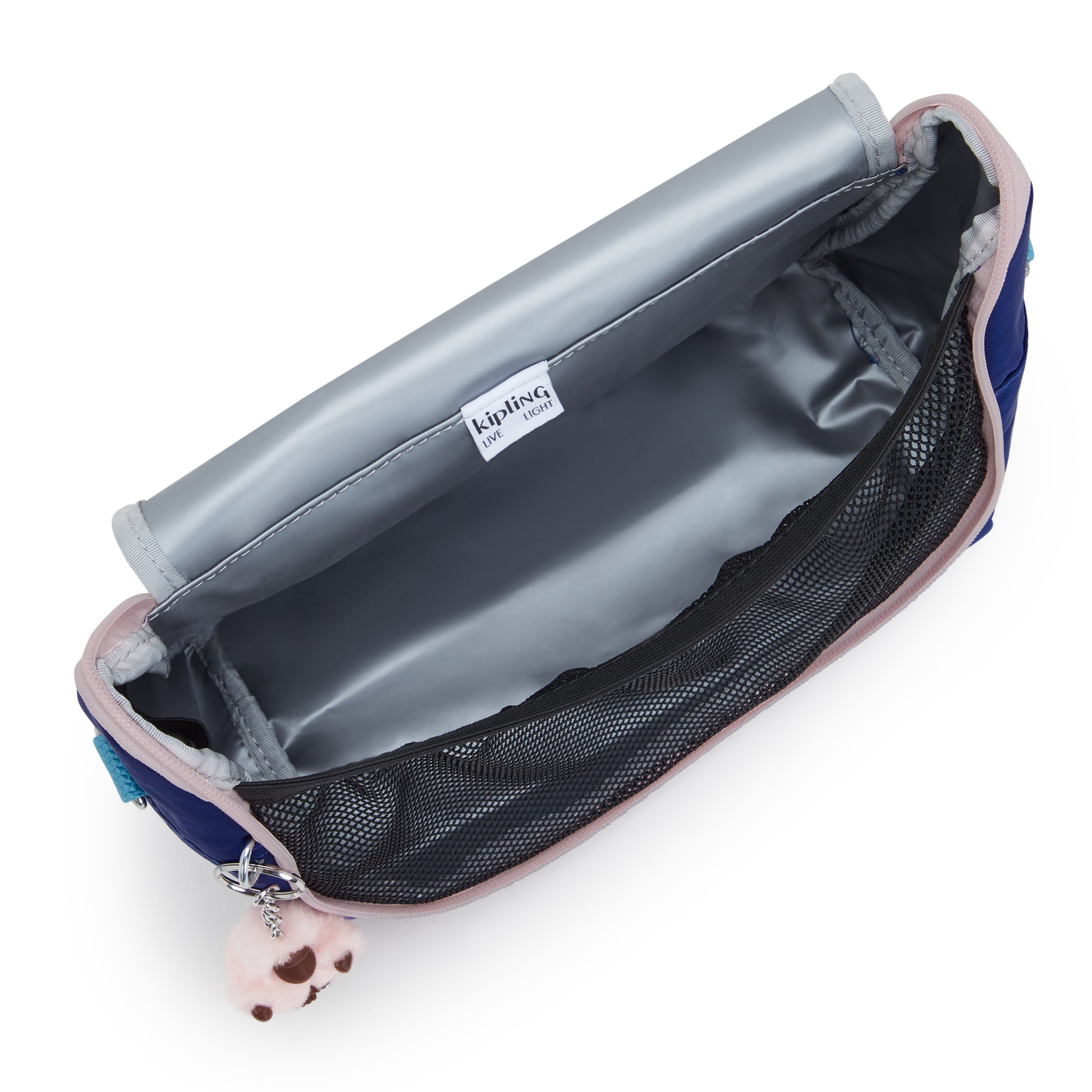 حقيبة غداء كيبلينج نيو كيشيرو سولار نيفي سي كبيرة مع جراب عربة C215289-AF9