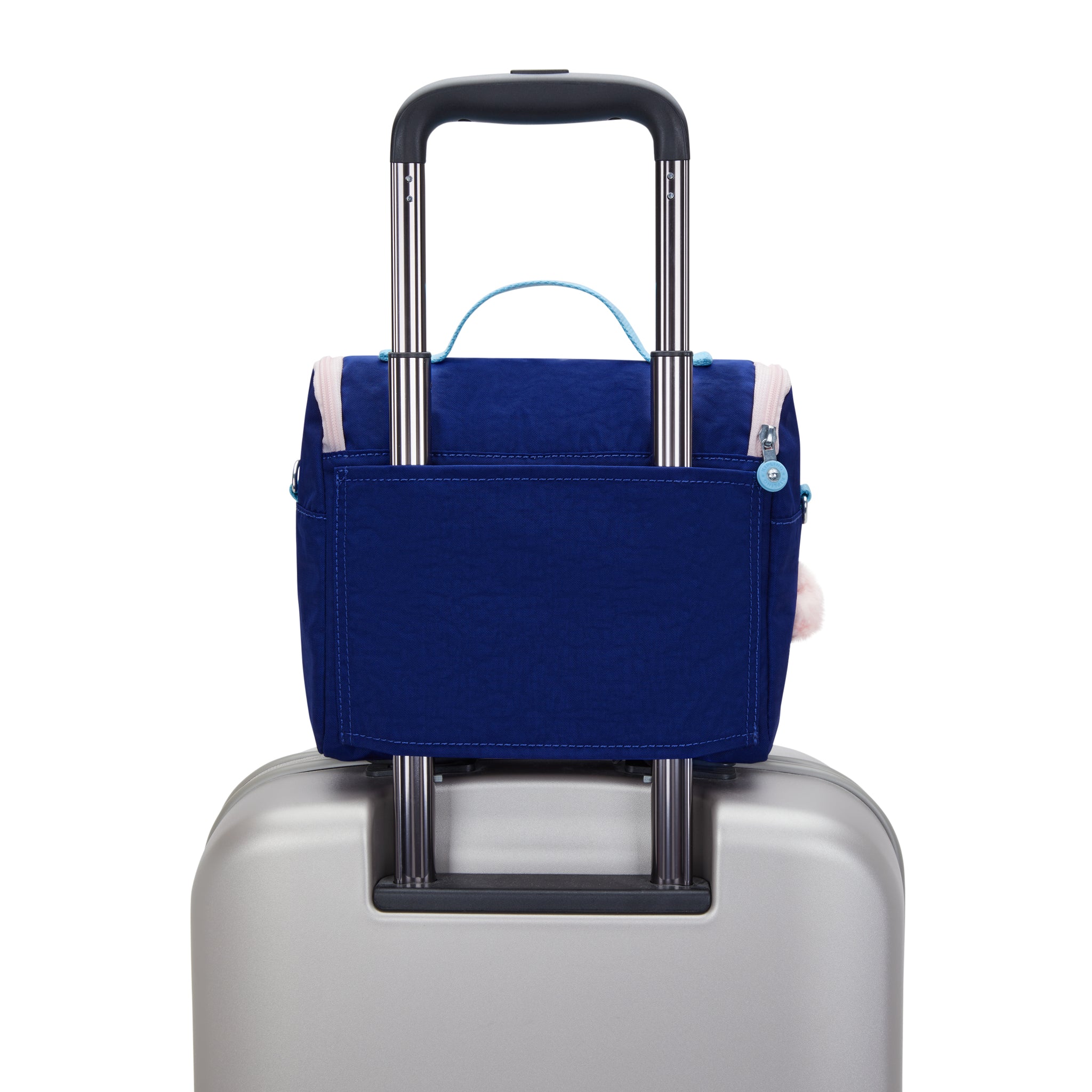 حقيبة غداء كيبلينج نيو كيشيرو سولار نيفي سي كبيرة مع جراب عربة C215289-AF9