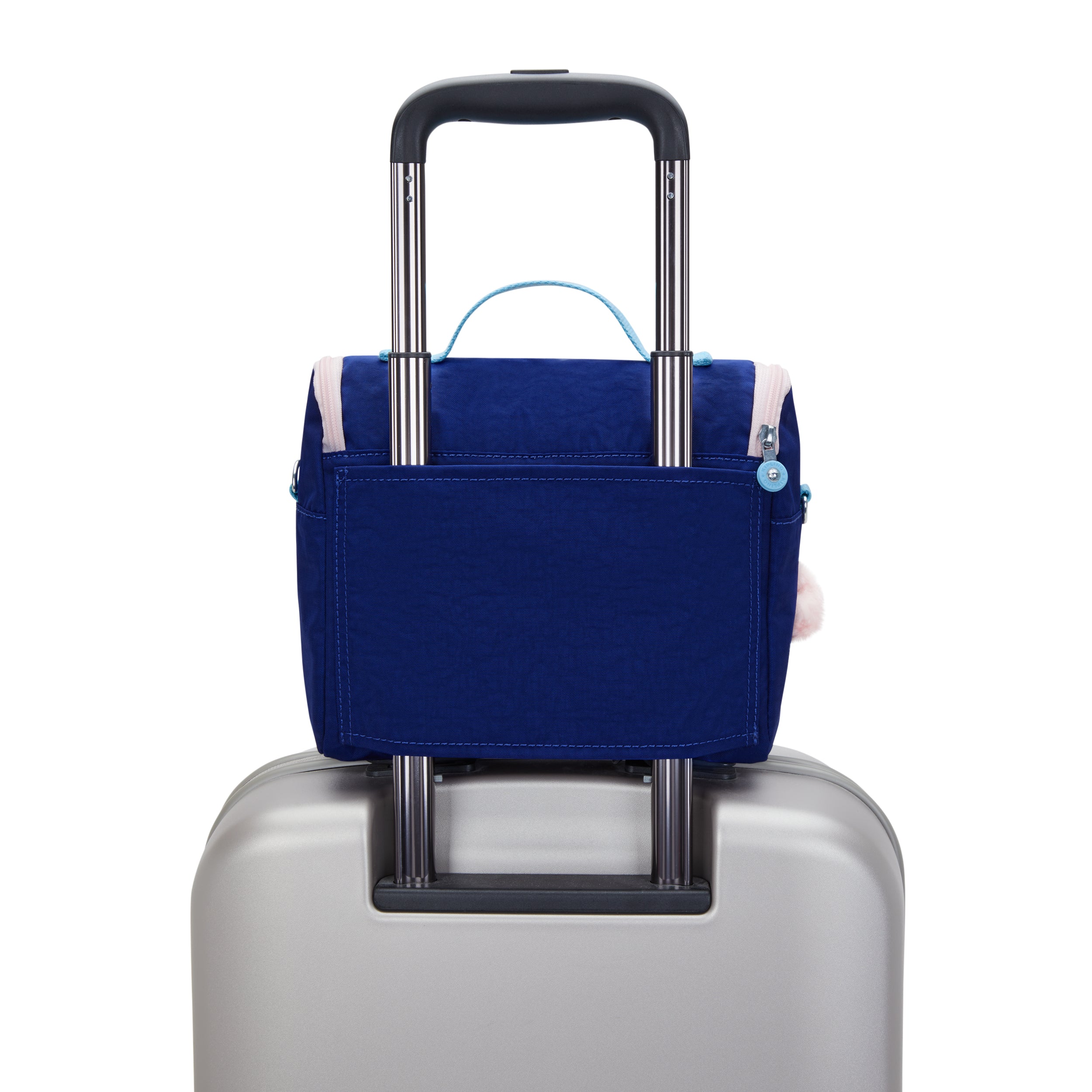 حقيبة غداء كيبلينج نيو كيشيرو سولار نيفي سي كبيرة مع جراب عربة C215289-AF9