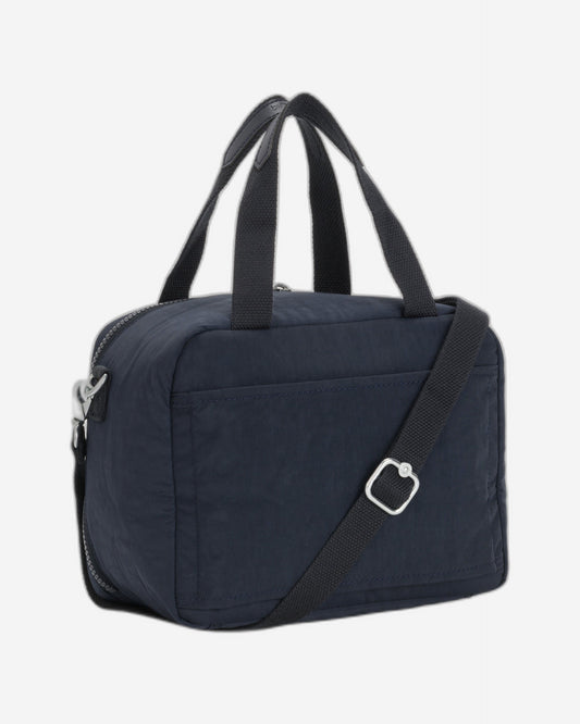 حقيبة غداء كبيرة Kipling Miyo True Blue Tonal مع جراب عربة 15381-4DX